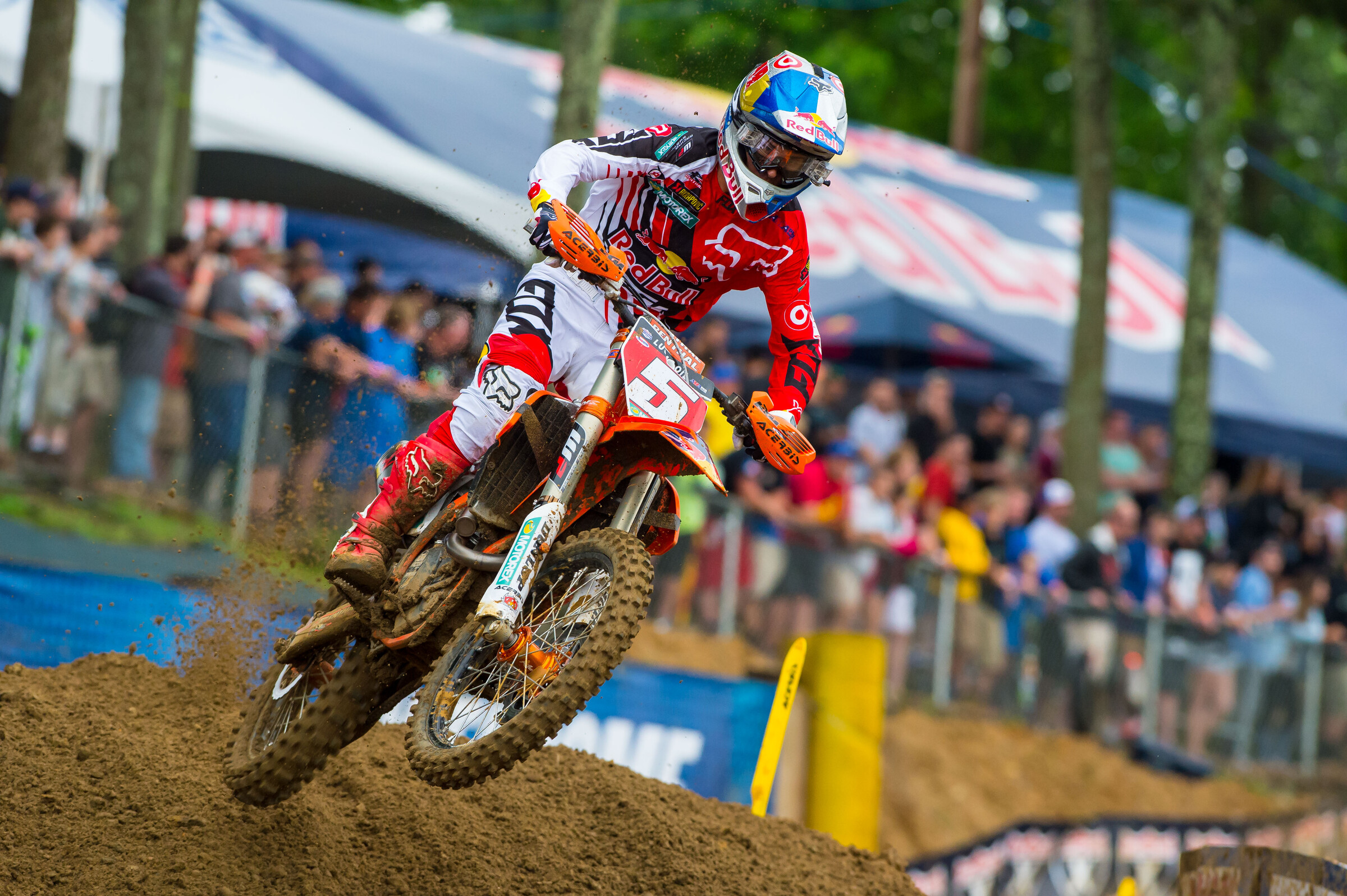 Ryan Dungey, the 2015 450cc Class AMA Motocross champion.