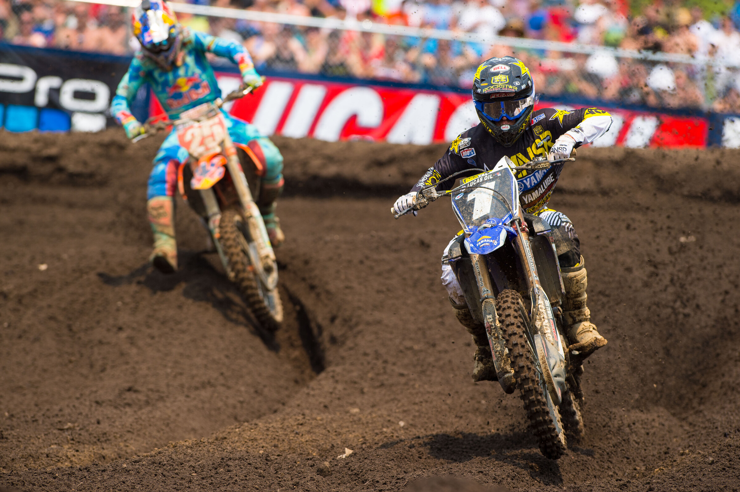 Martin and Marvin Musquin at the RedBud National.