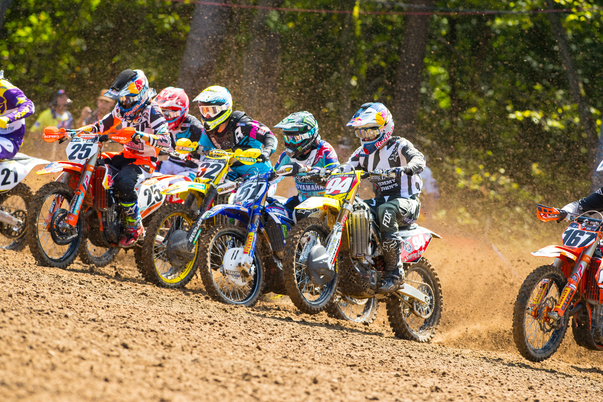 Ken Roczen at the Ironman National.