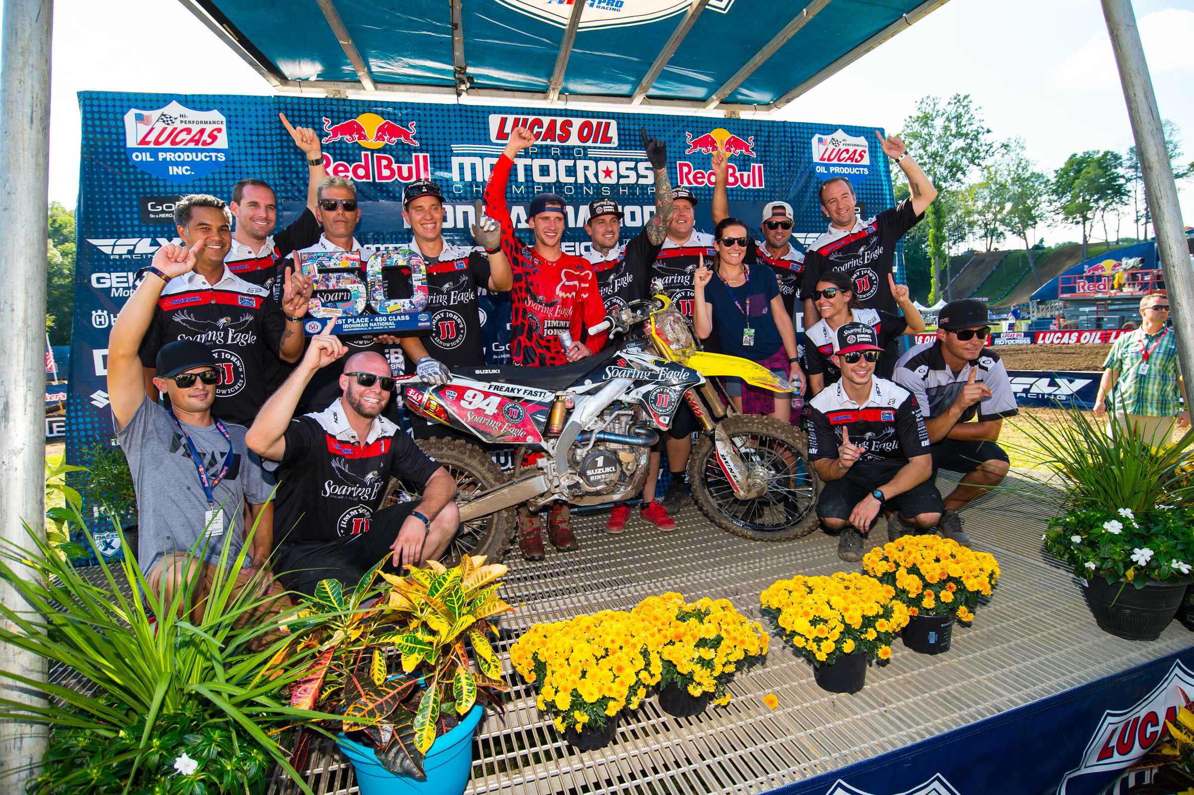 Ken Roczen at the Ironman National.