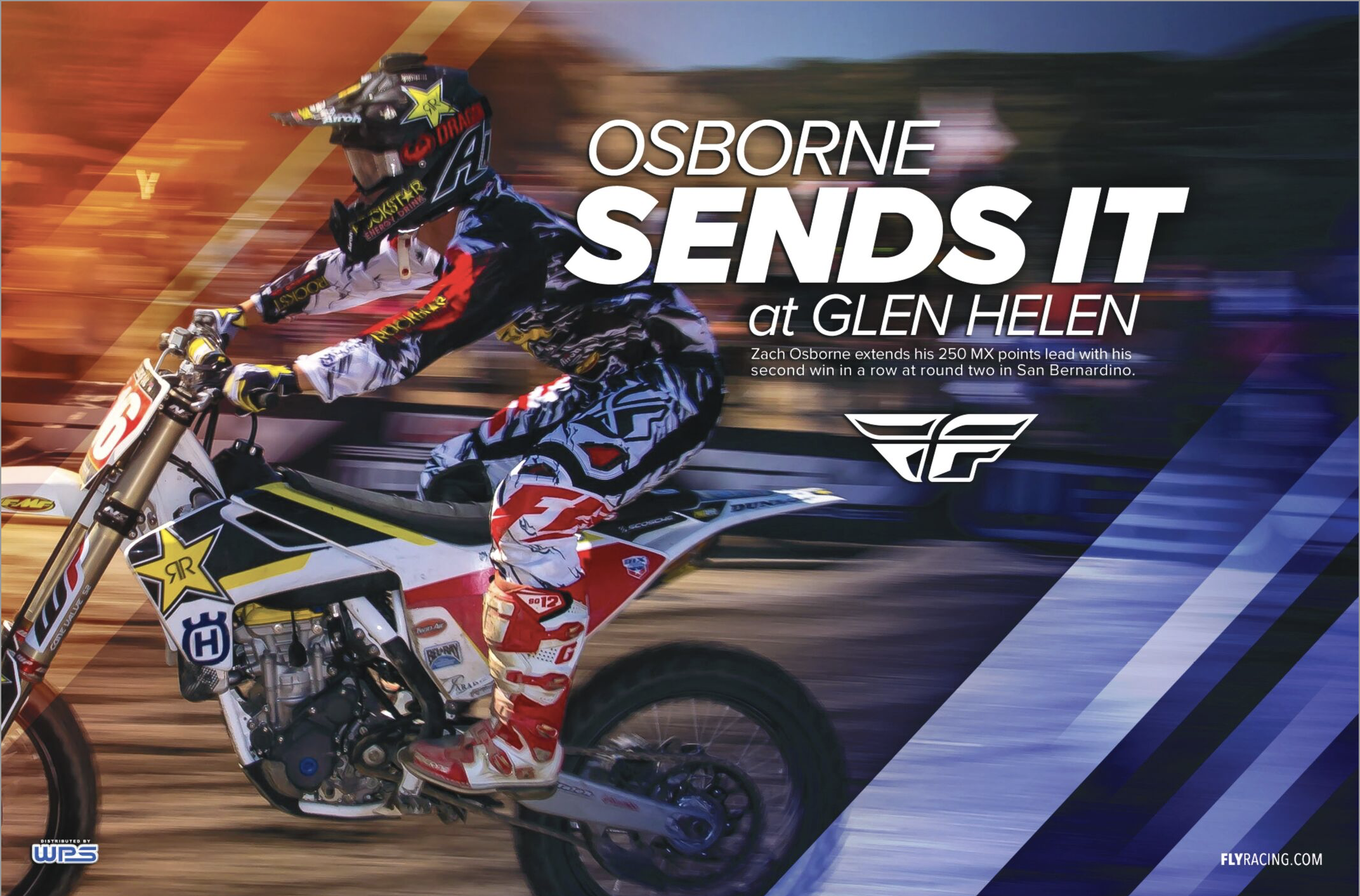 A Fly Racing win ad for Zach Osborne.