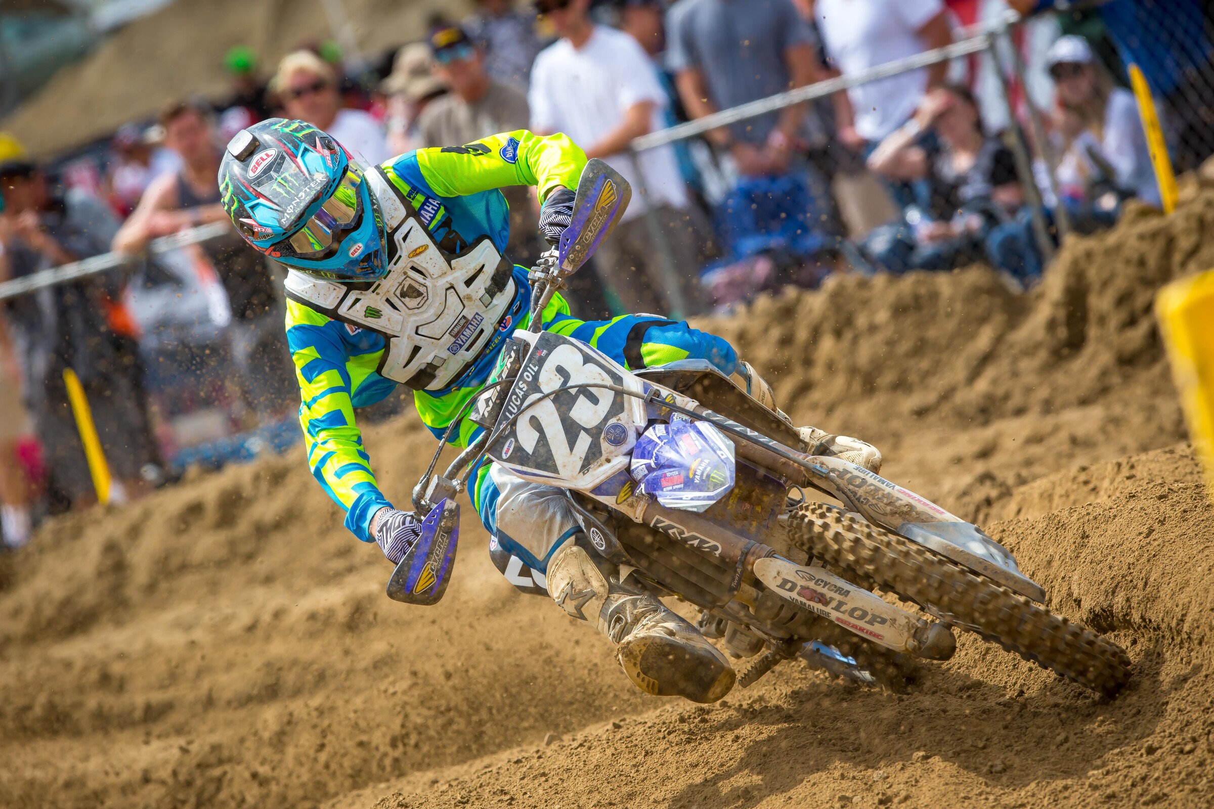 Aaron Plessinger, the 2018 250cc Class AMA Motocross champion.