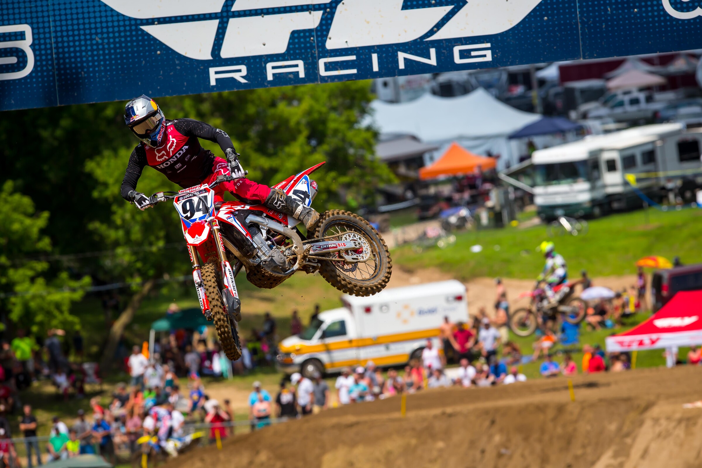 Roczen at the Spring Creek National.