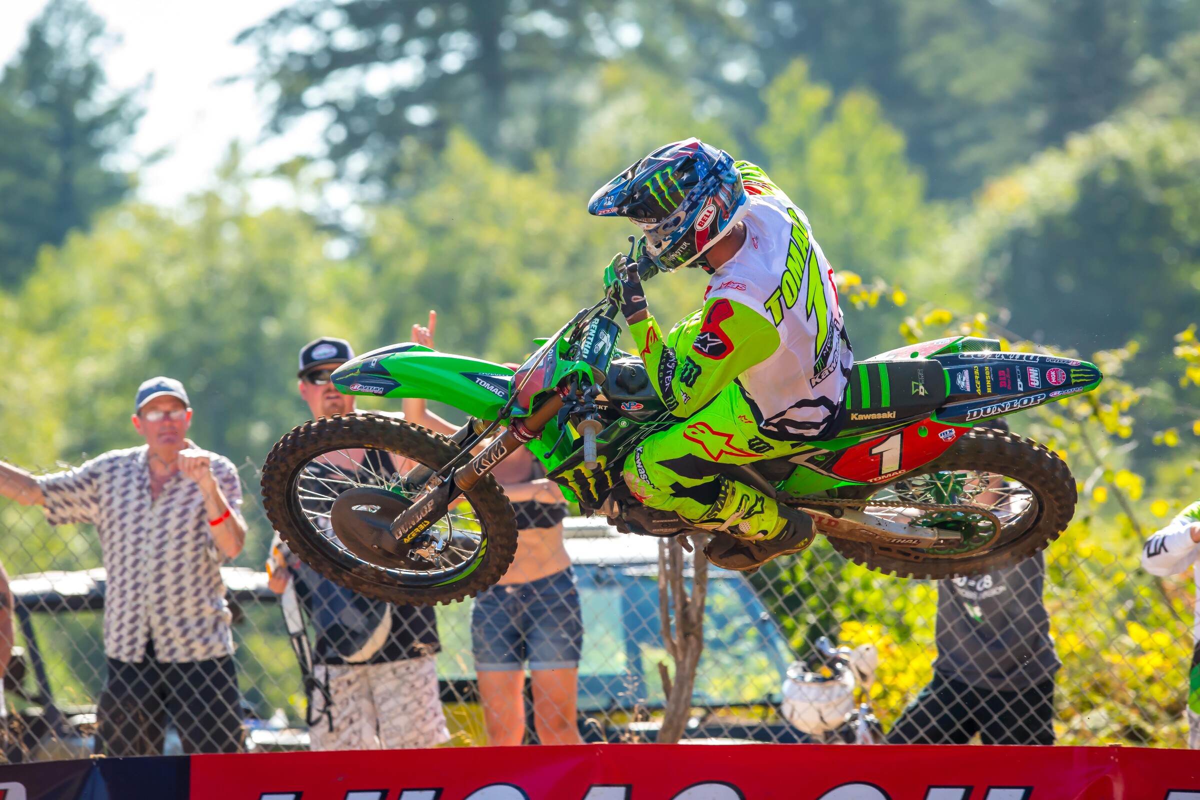 Tomac at the Washougal National.