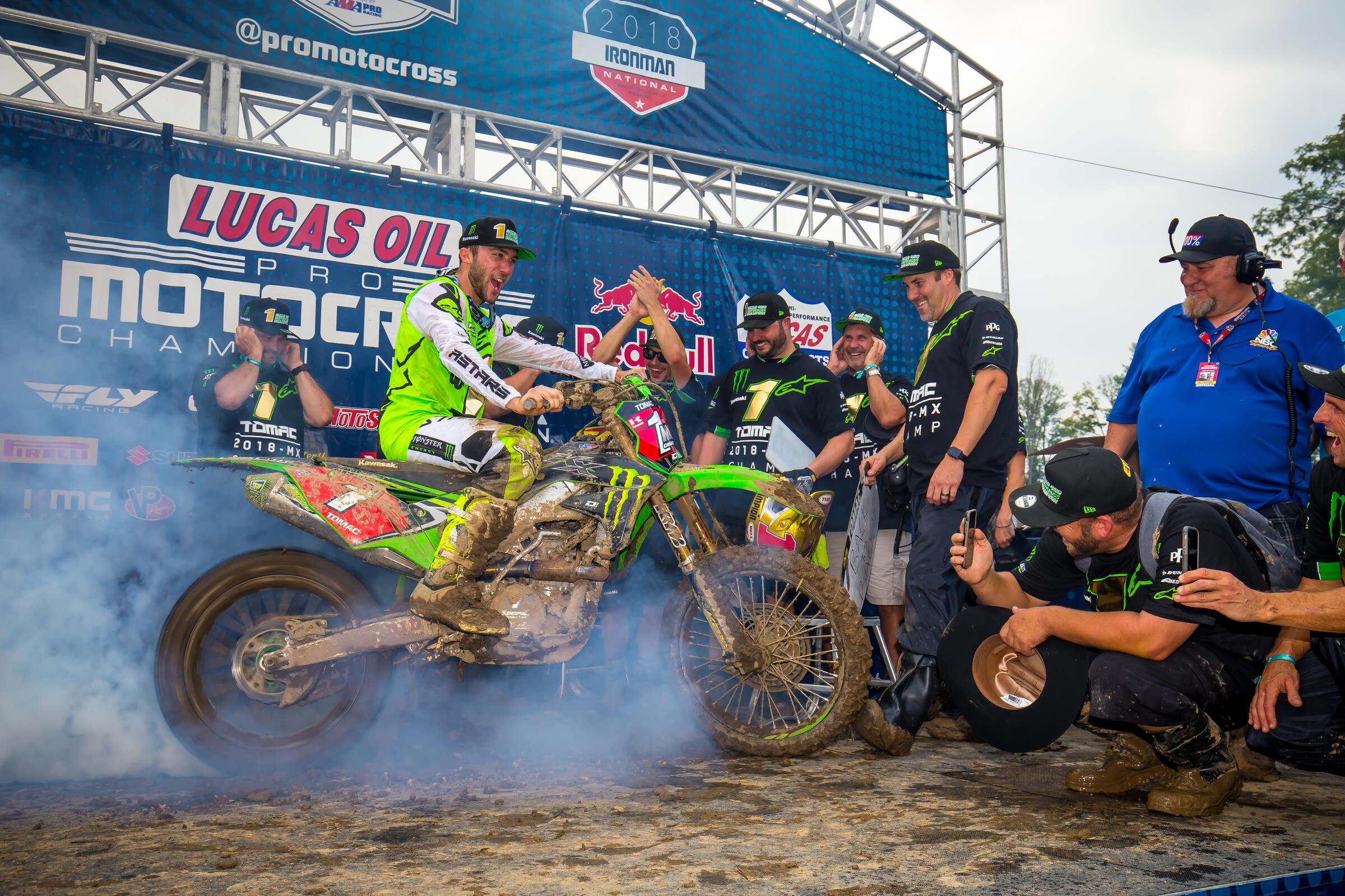 Tomac at the Ironman National.