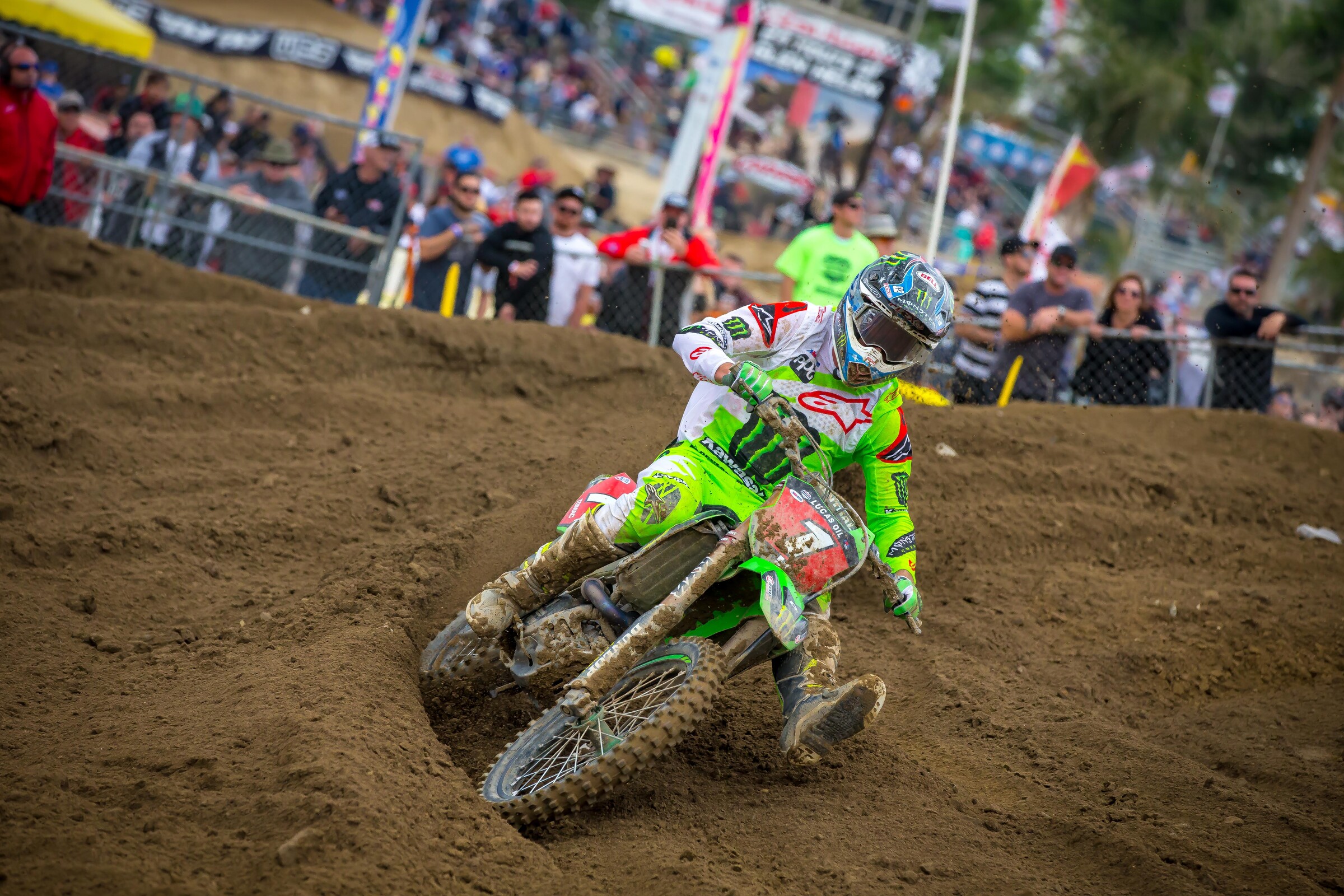 Tomac at the Glen Helen National.