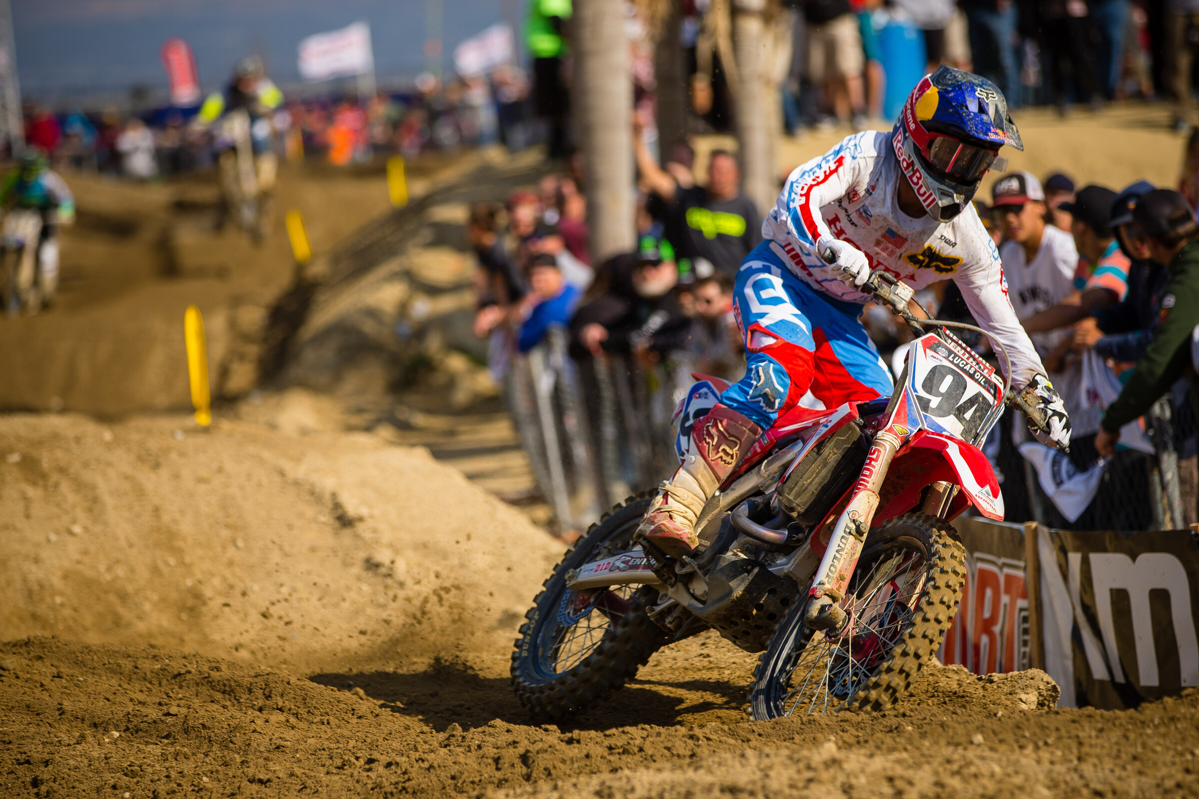 Roczen at the Glen Helen National.