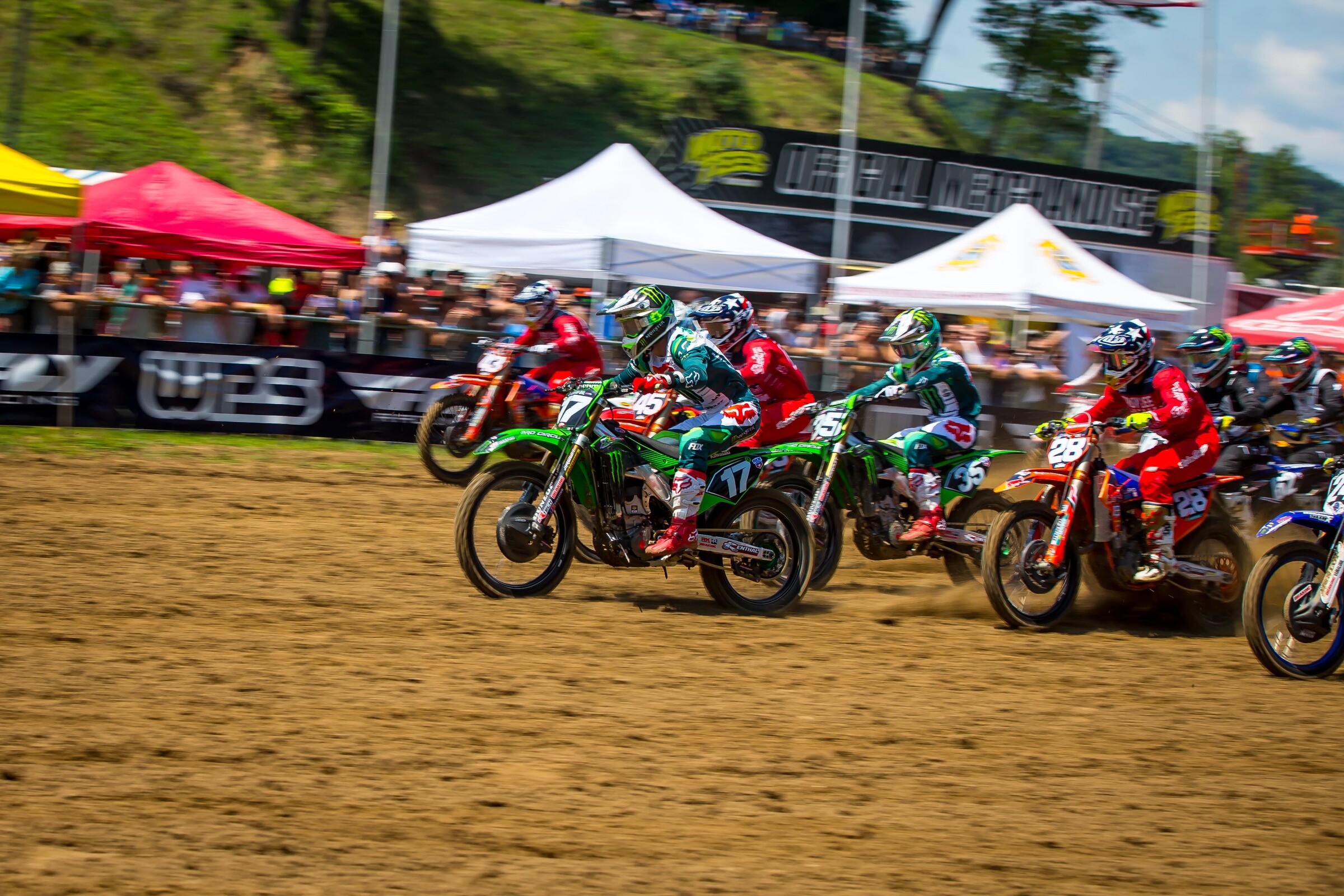 Joey Savatgy at the Spring Creek National.