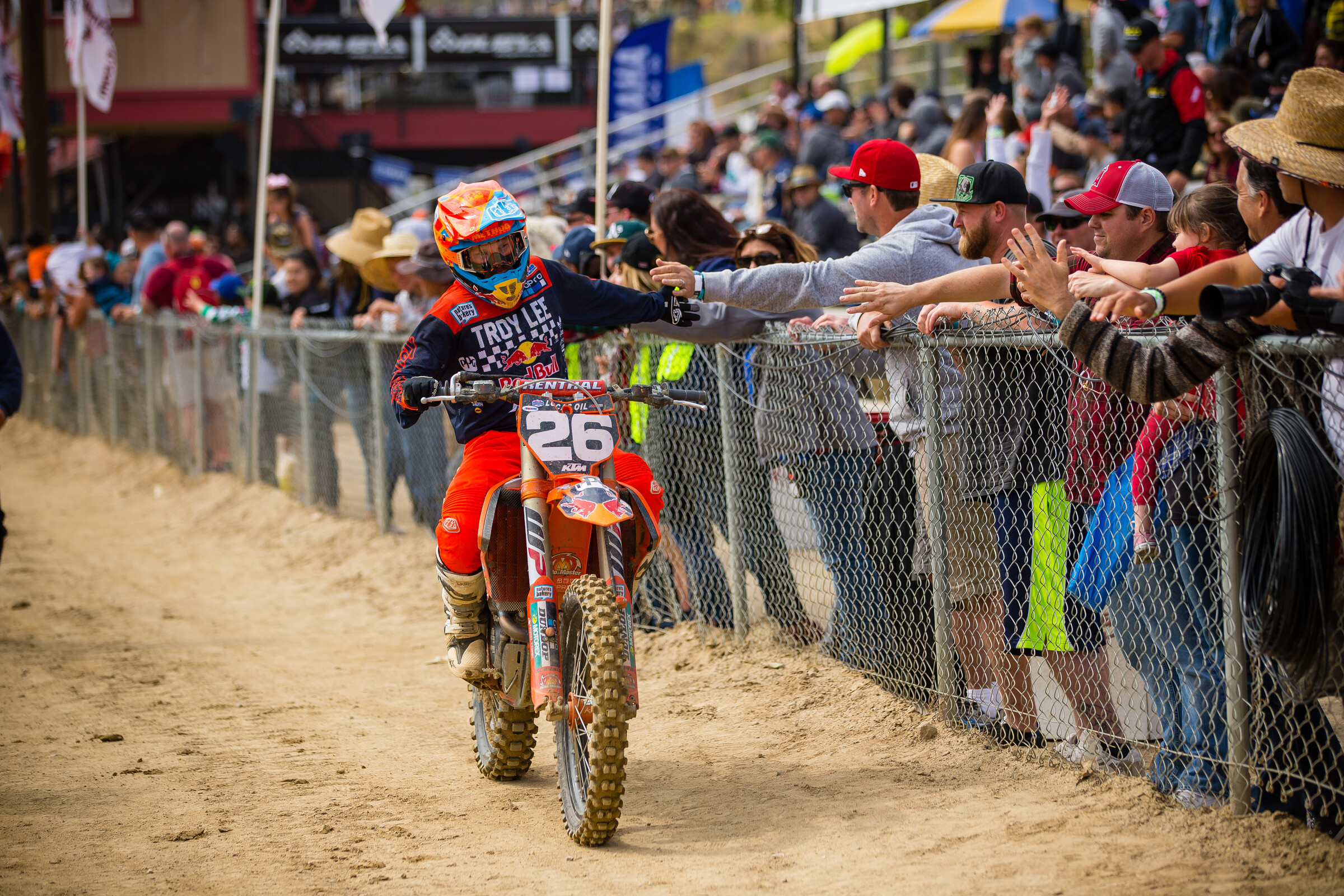 Alex Martin at the Glen Helen National.