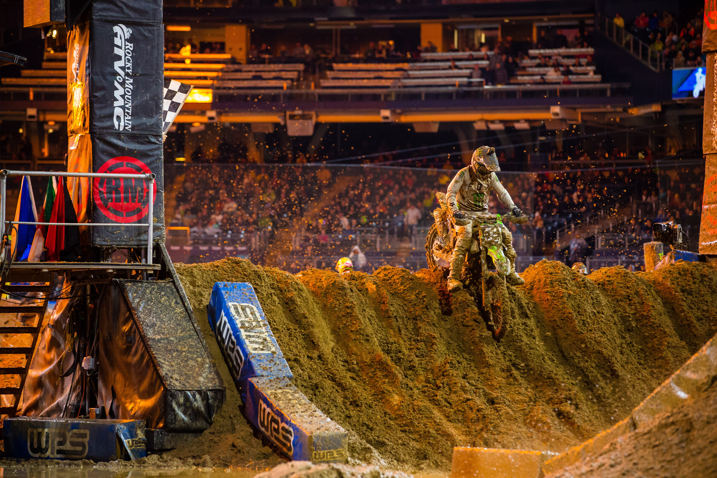 Cianciarulo at the San Diego Supercross.