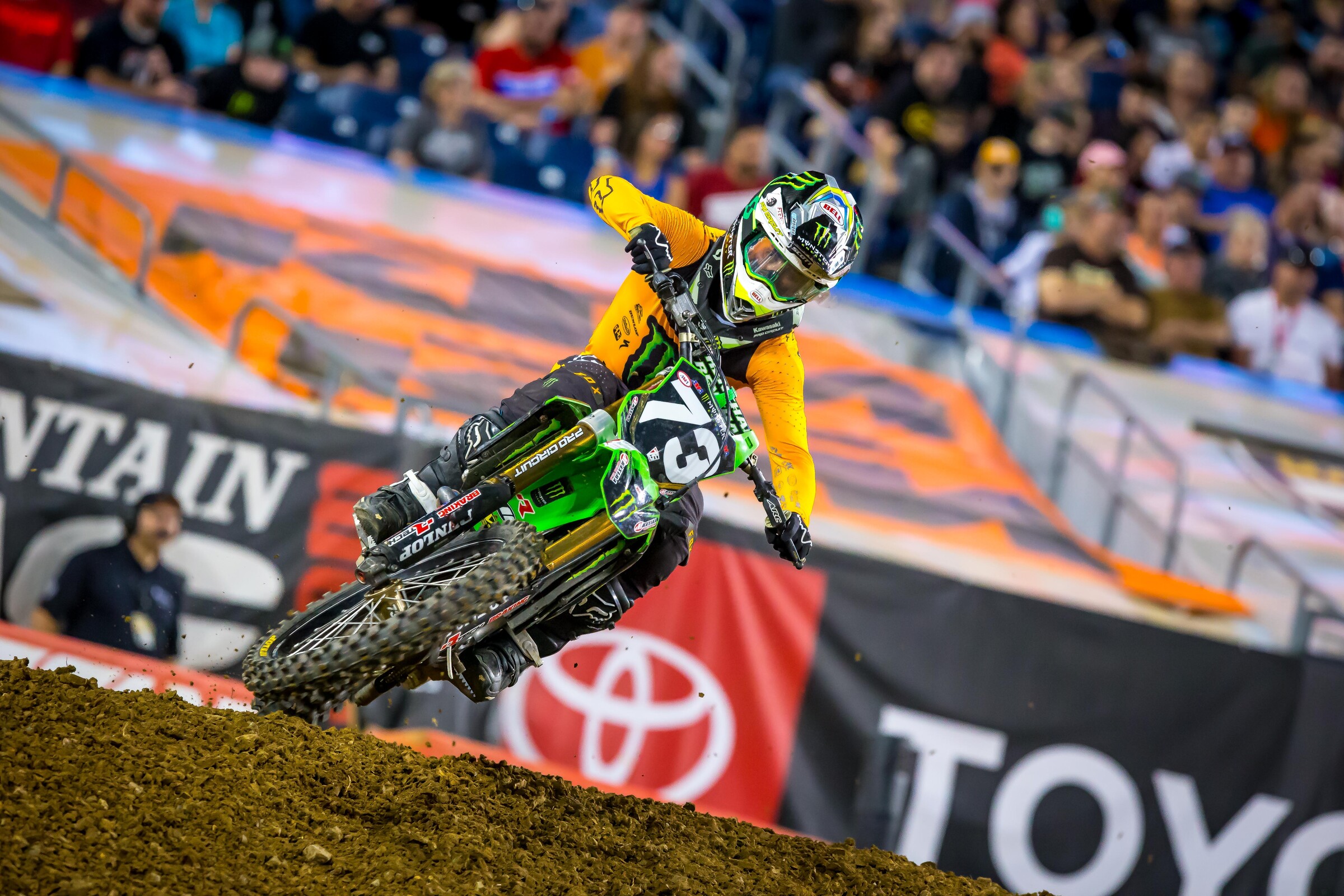 Martin Davalos at the Nashville Supercross.