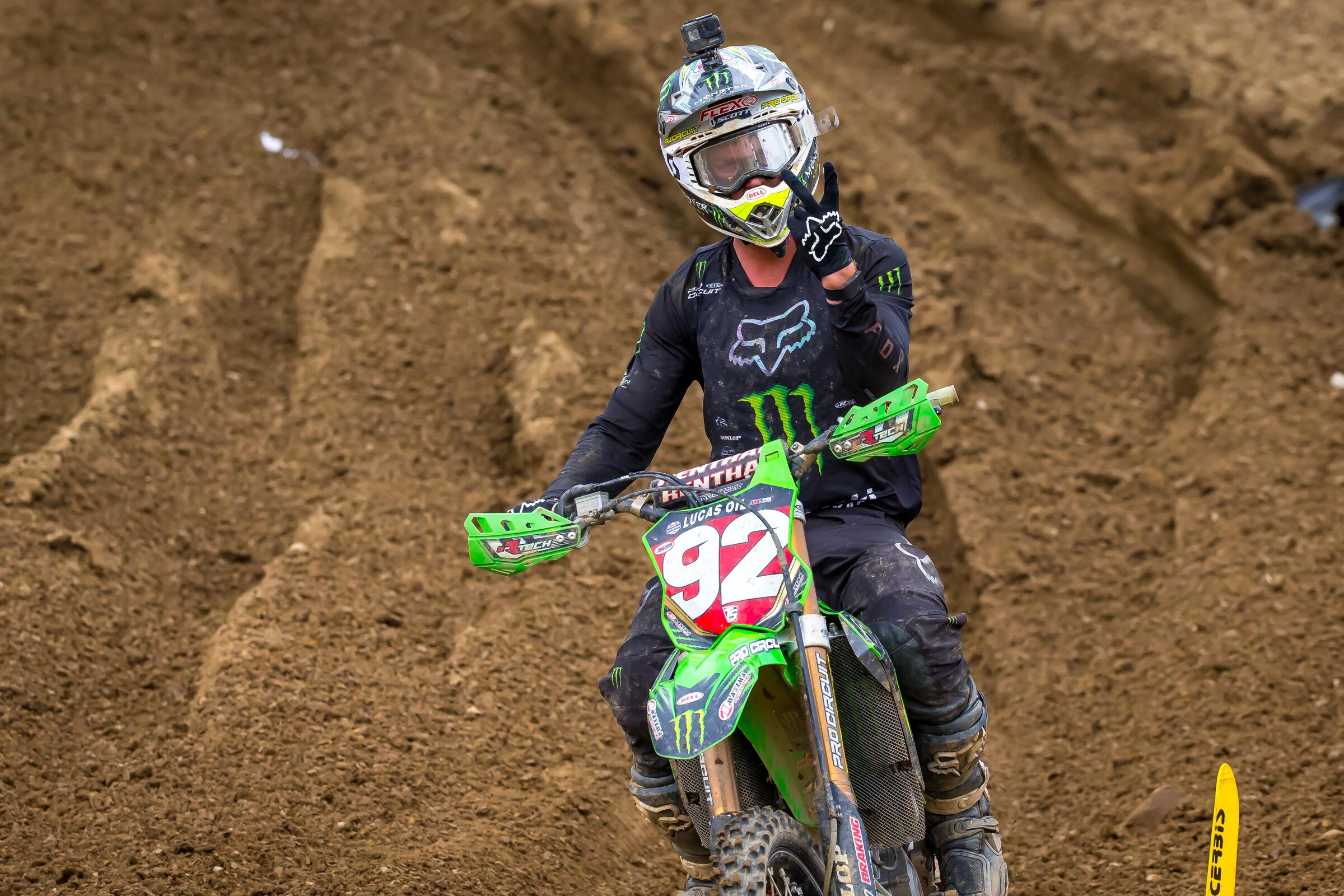 Cianciarulo counted his wins on his hand after the fourth round High Point National (his fourth consecutive win).