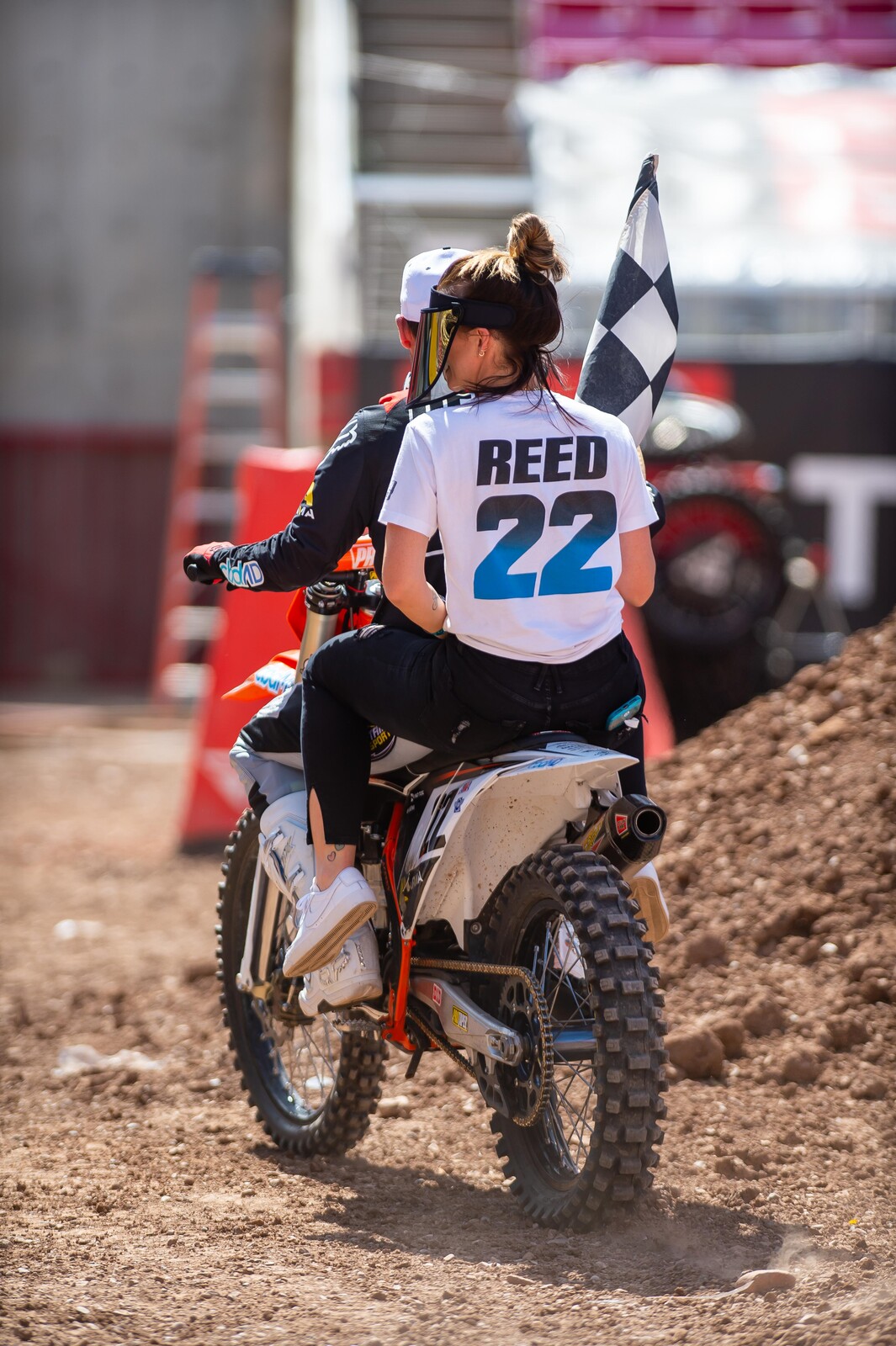 Reed and his wife Ellie.