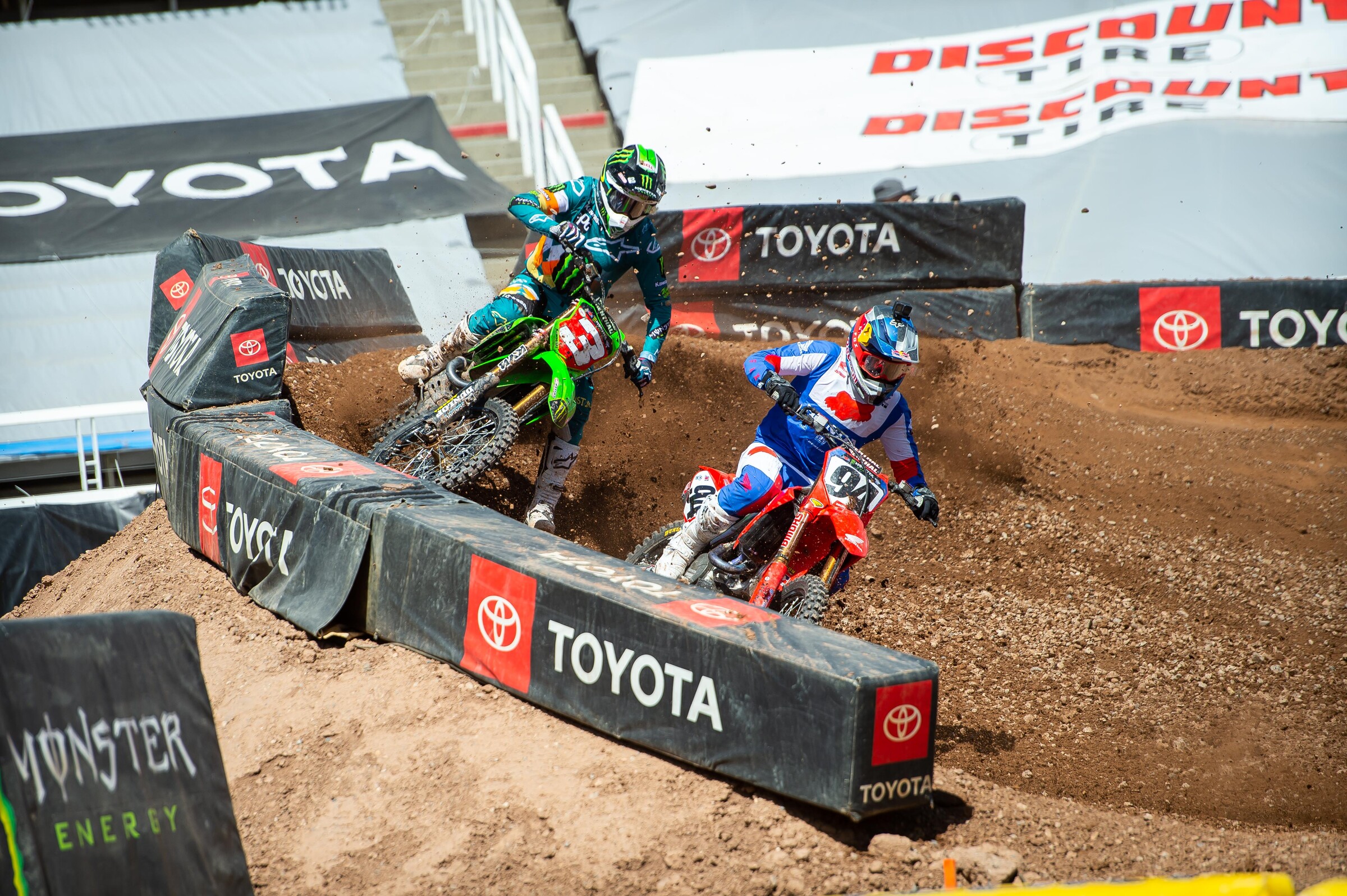Tomac and Roczen