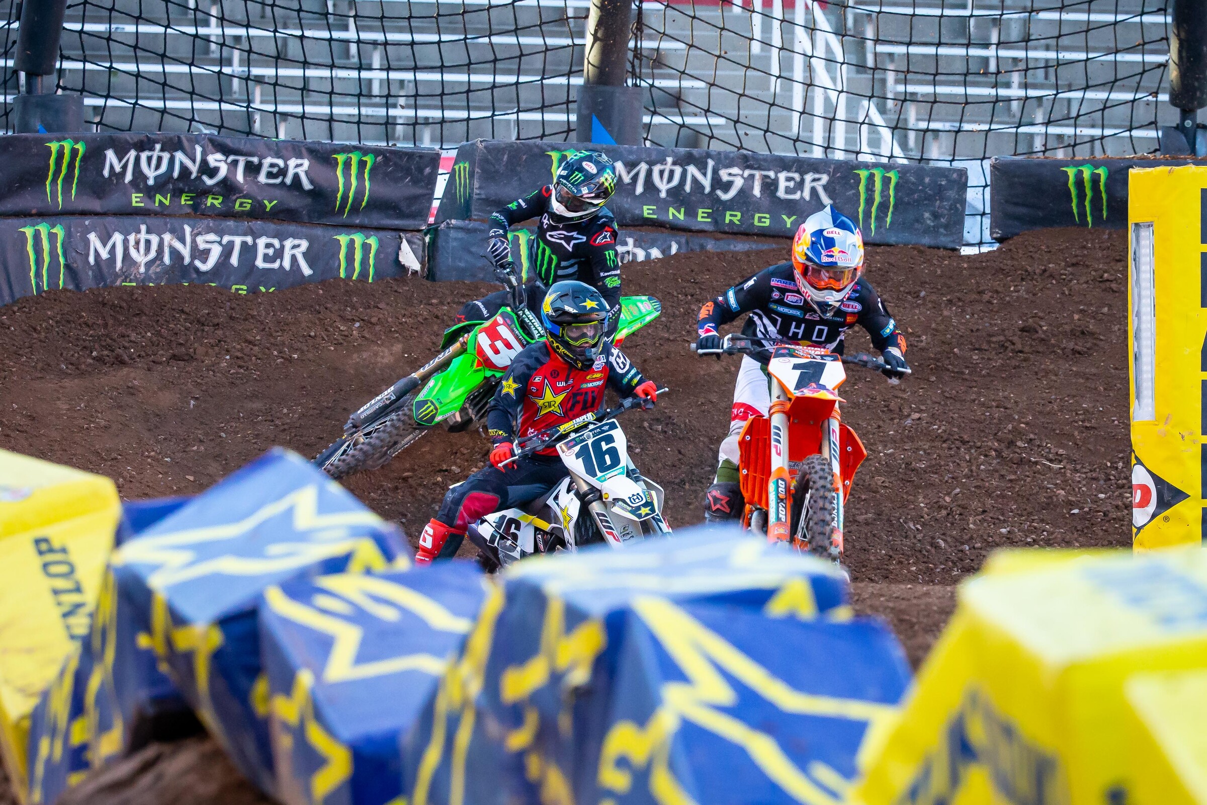 Webb block passing Osborne.