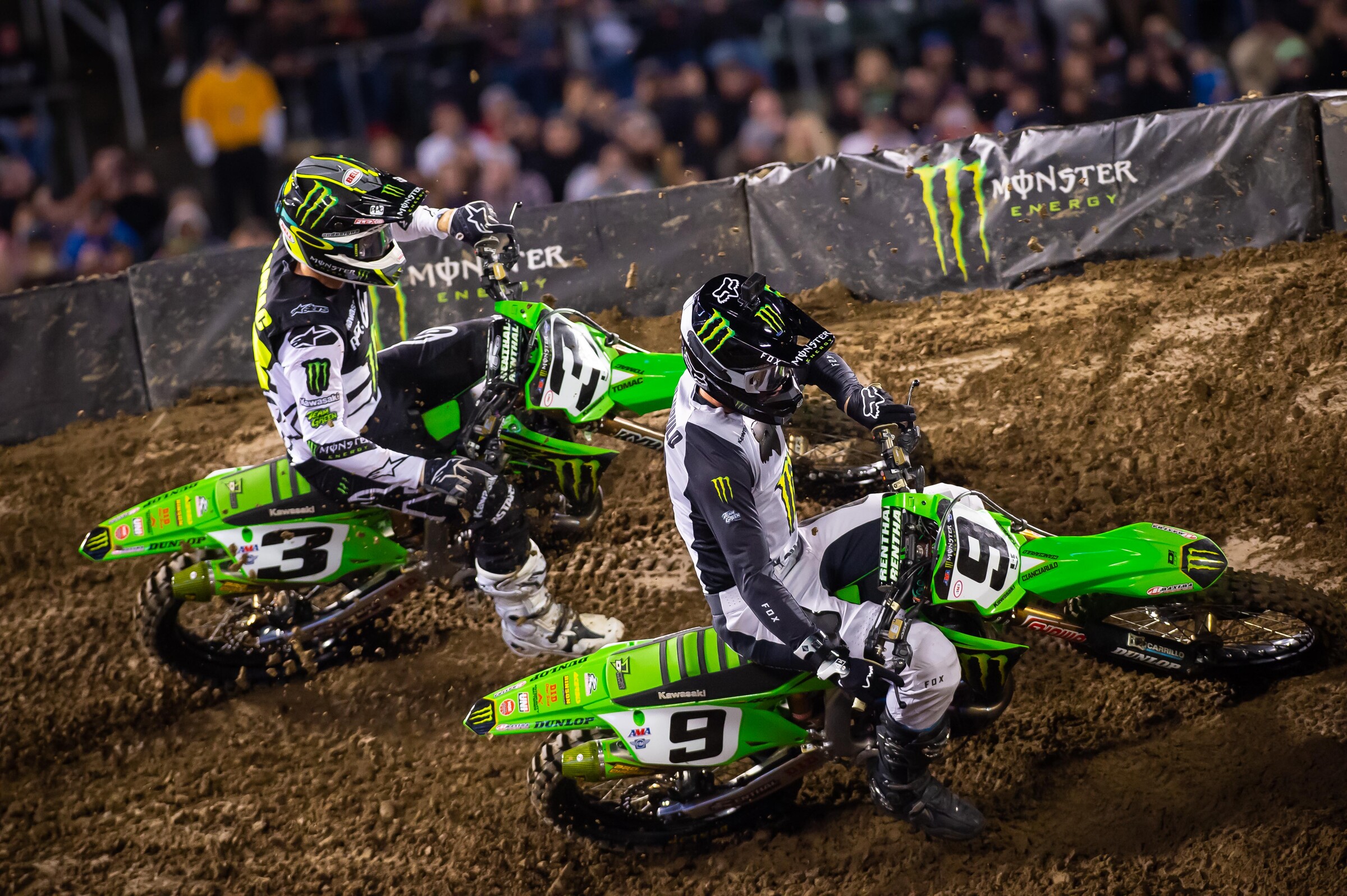 Tomac and Cianciarulo in Oakland.