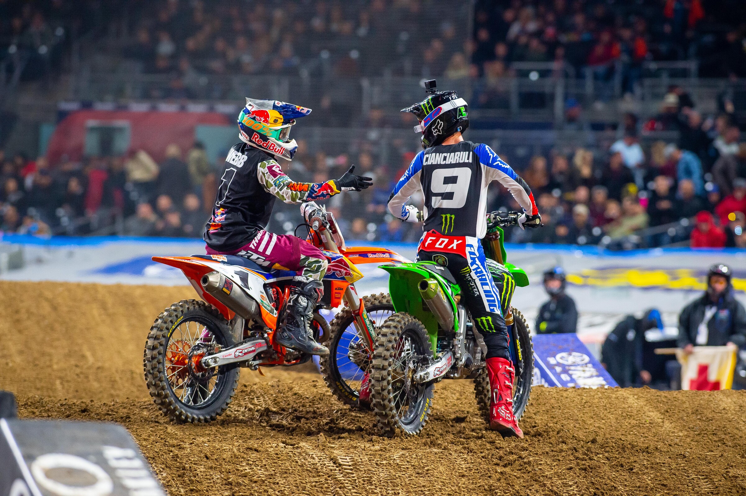 Cianciarulo and Webb in San Diego.