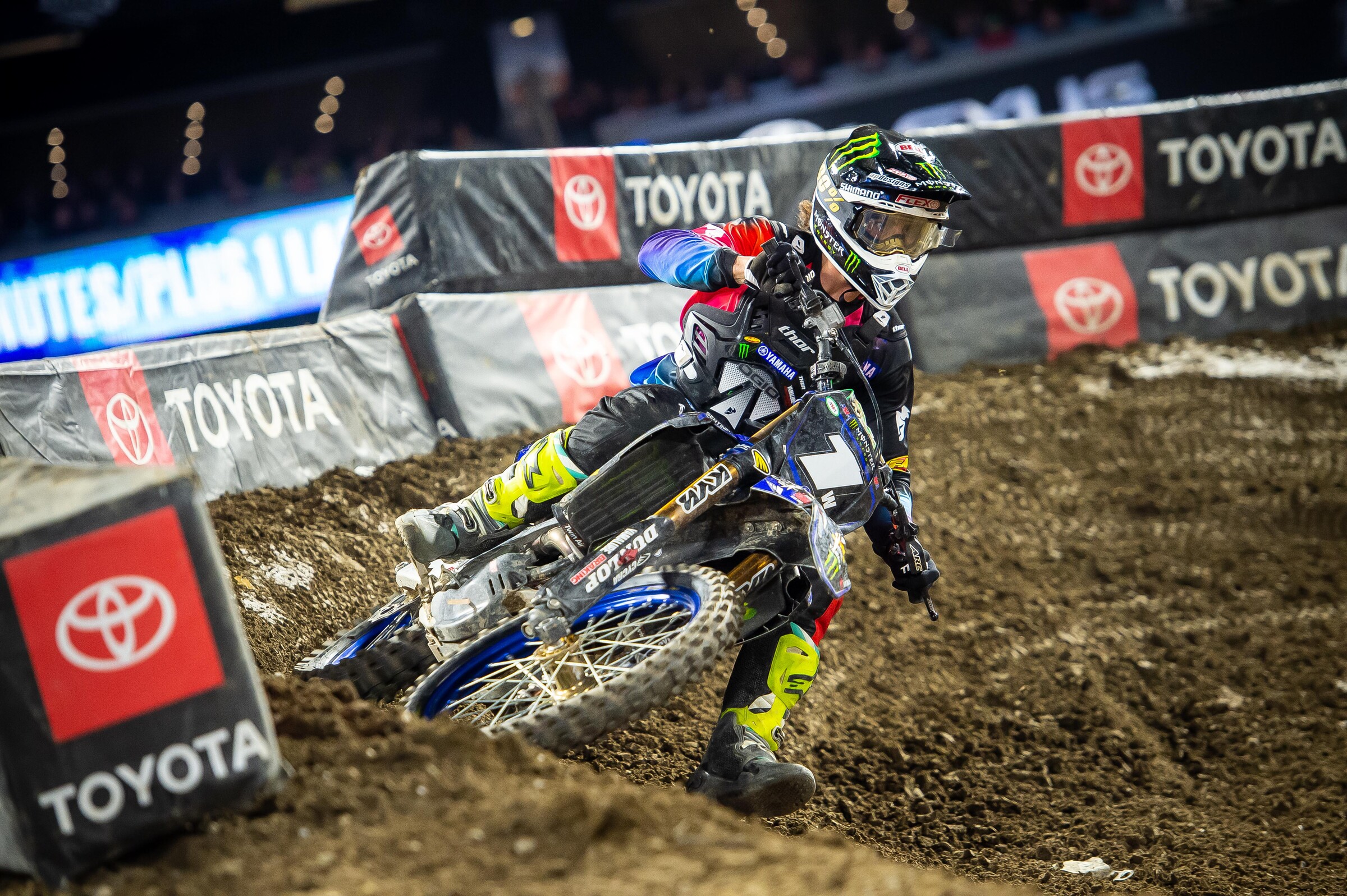 Ferrandis at the Anaheim 2 Supercross.