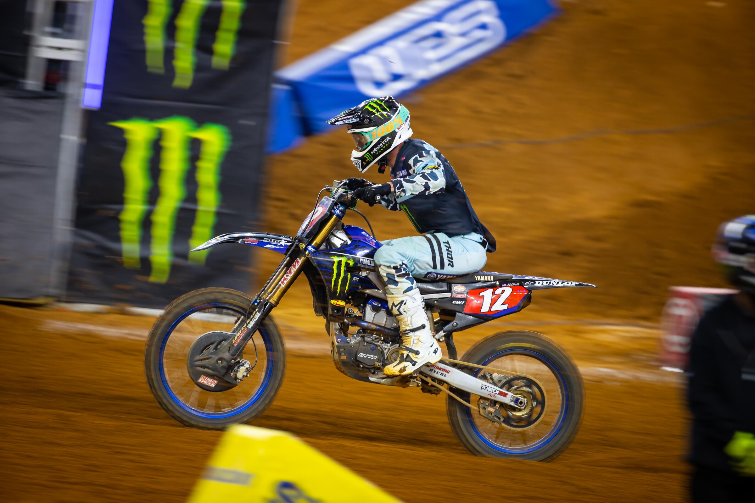 McElrath at the Arlington Supercross.