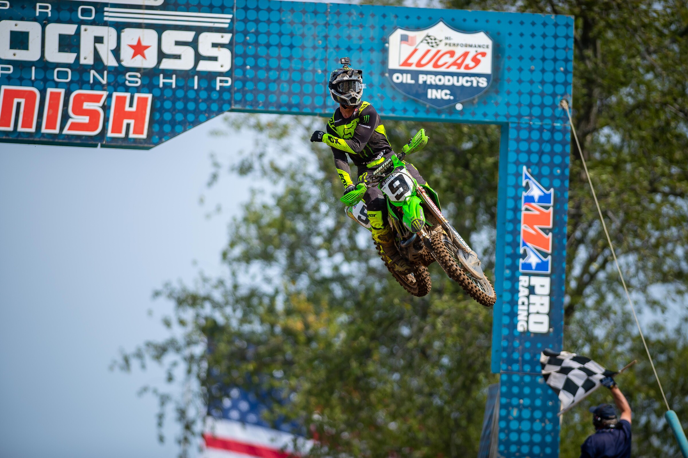 Cianciarulo claims a moto win at the RedBud 2 National.