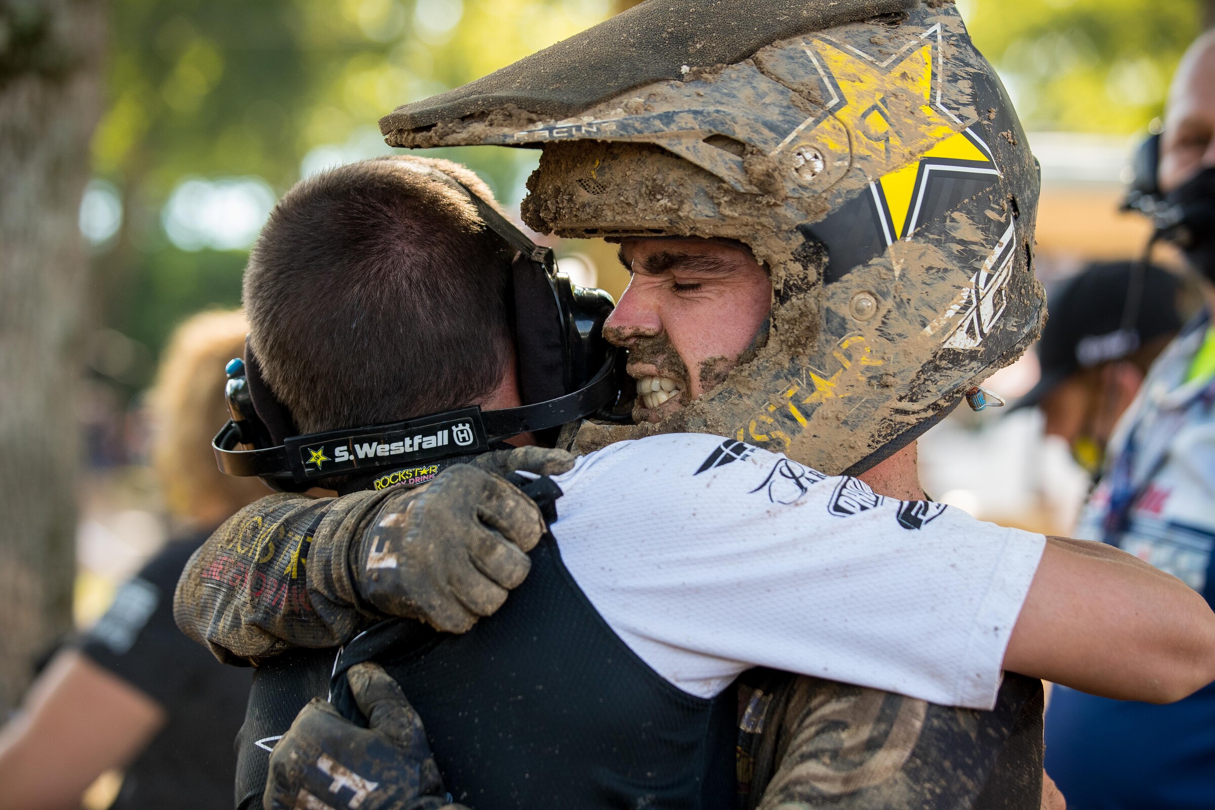 Osborne celebrates at the Loretta Lynn's Ranch.