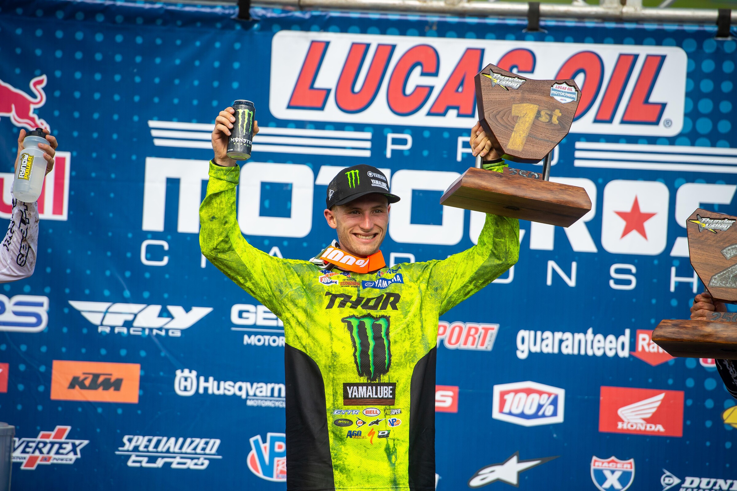 Justin Cooper won the Thunder Valley National.