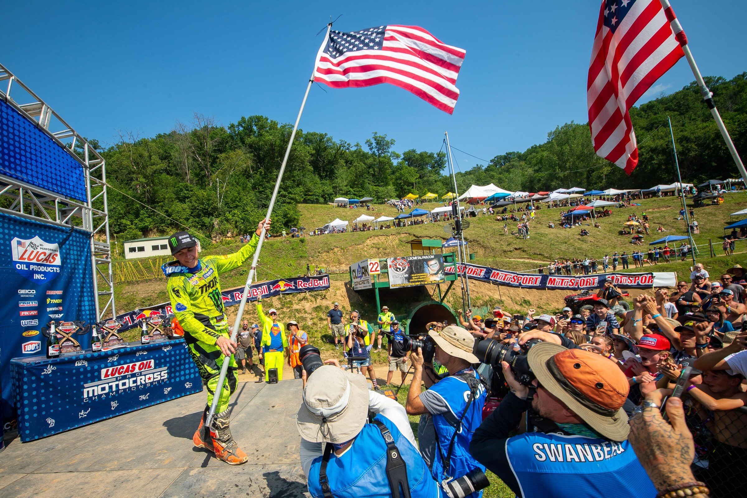 Jeremy Martin won the Spring Creek National.