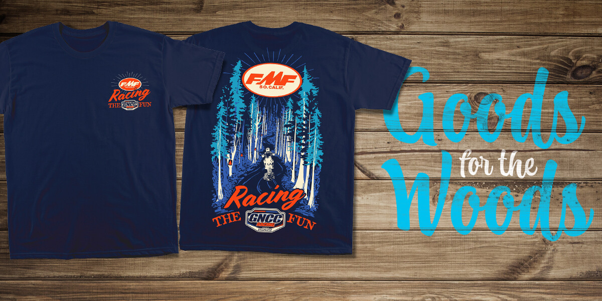Grab your free exclusive FMF + GNCC tee today! Subscribe or renew to Racer X.