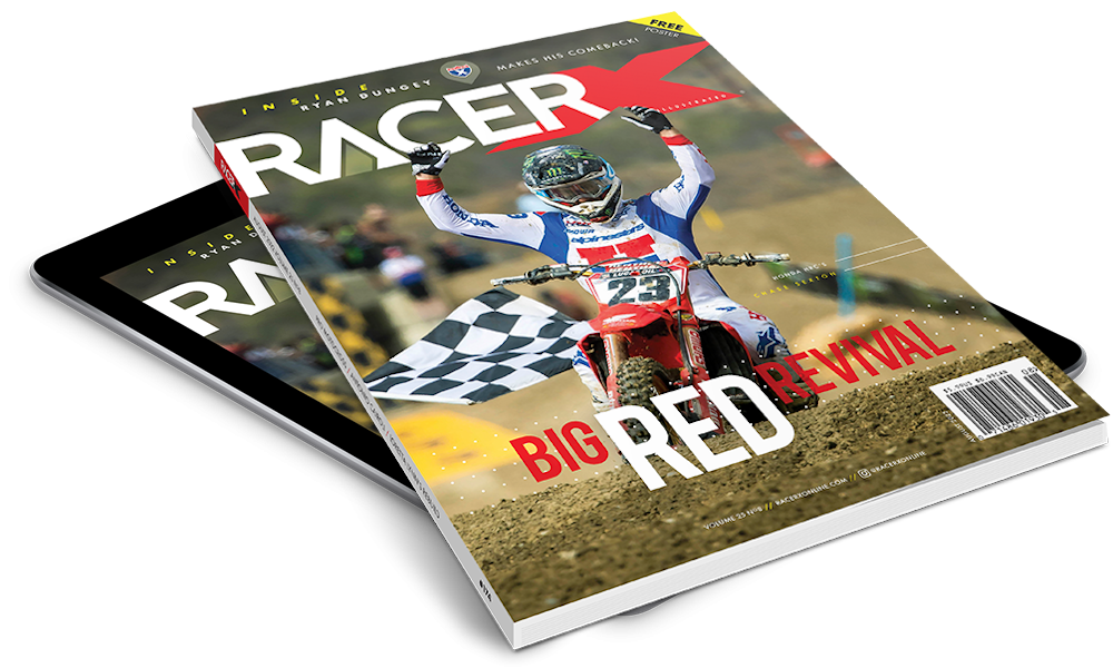 Racer X Magazine Print + Digital Subscription