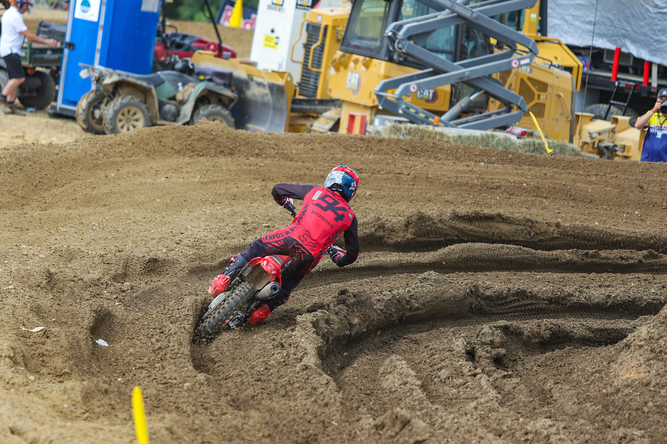 Roczen at a rutty High Point National in 2021.