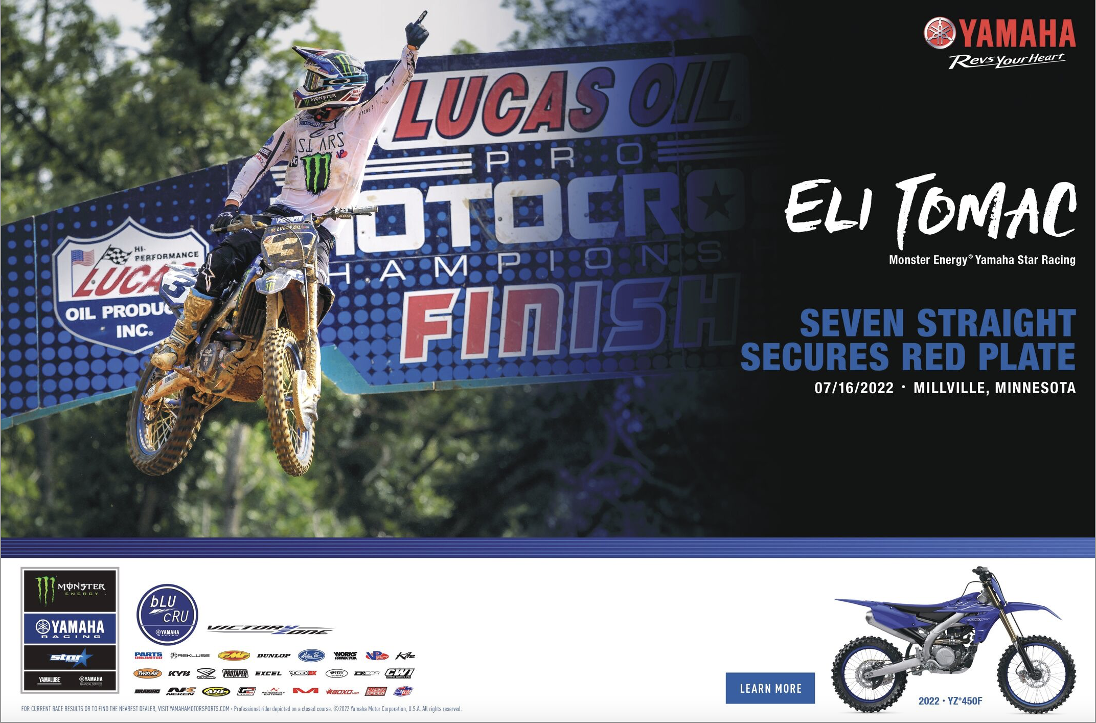 Spring Creek - Yamaha for Eli Tomac