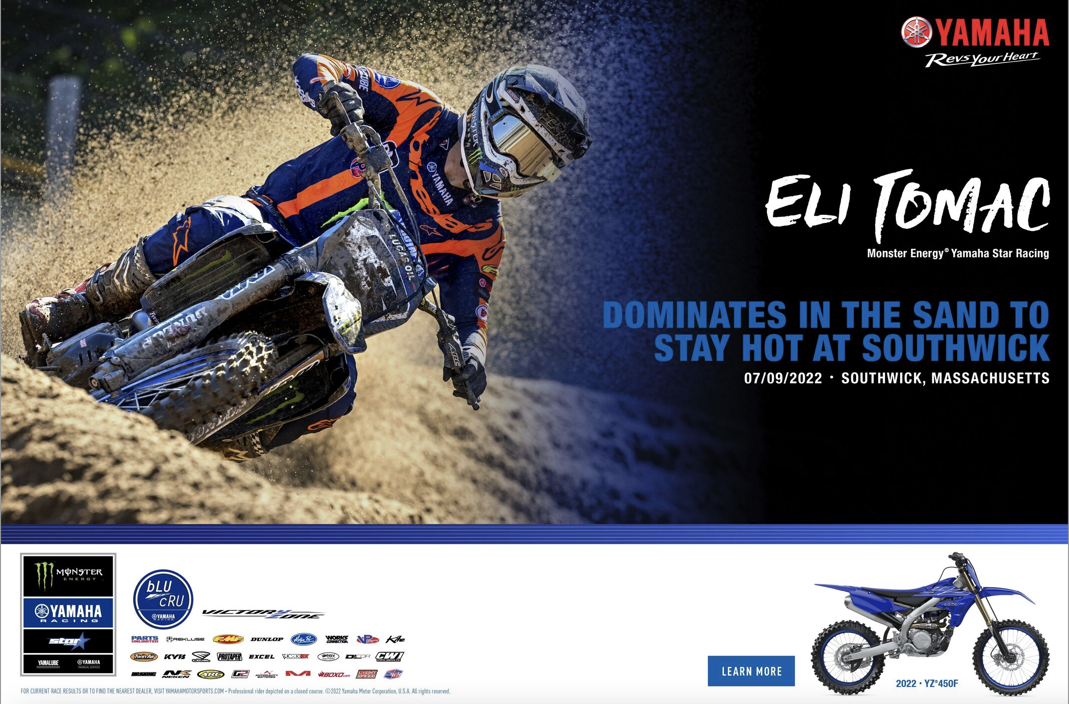 Southwick - Yamaha for Eli Tomac