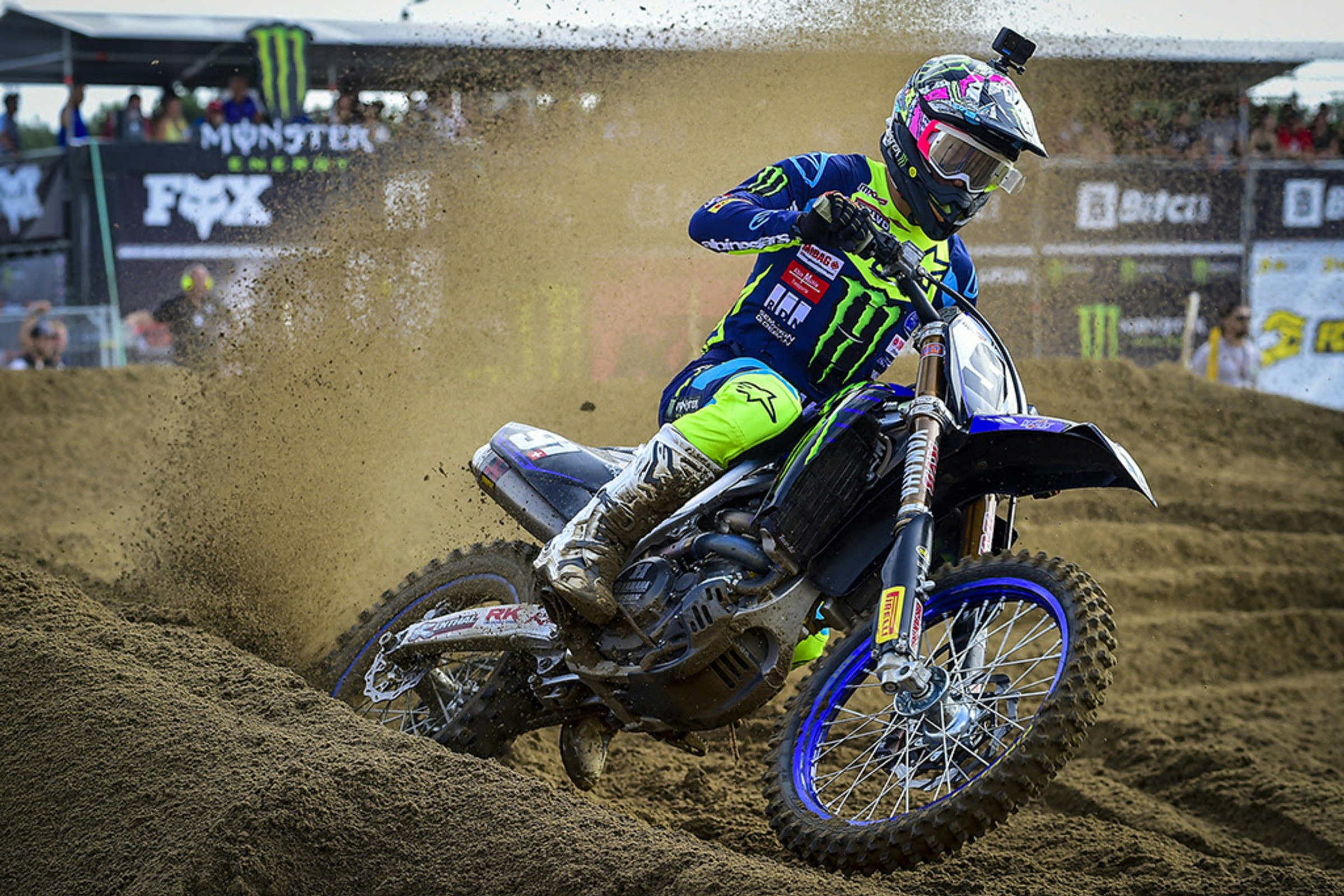 Seewer and de Wolf Win Respective Qualifying Races at MXGP of Flanders at Lommel