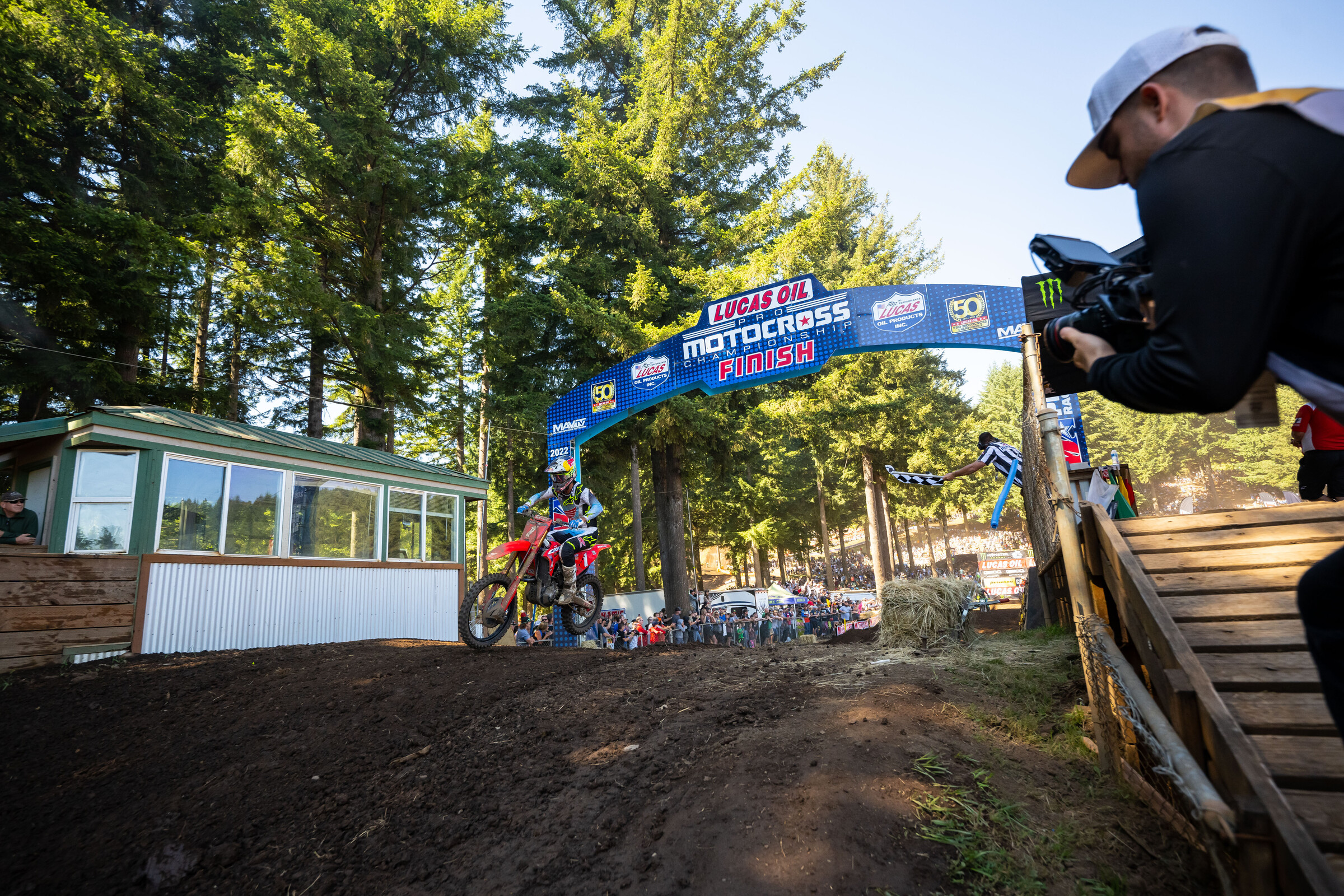 Jett Lawrence claimed his seventh overall win of 2022 at round eight.