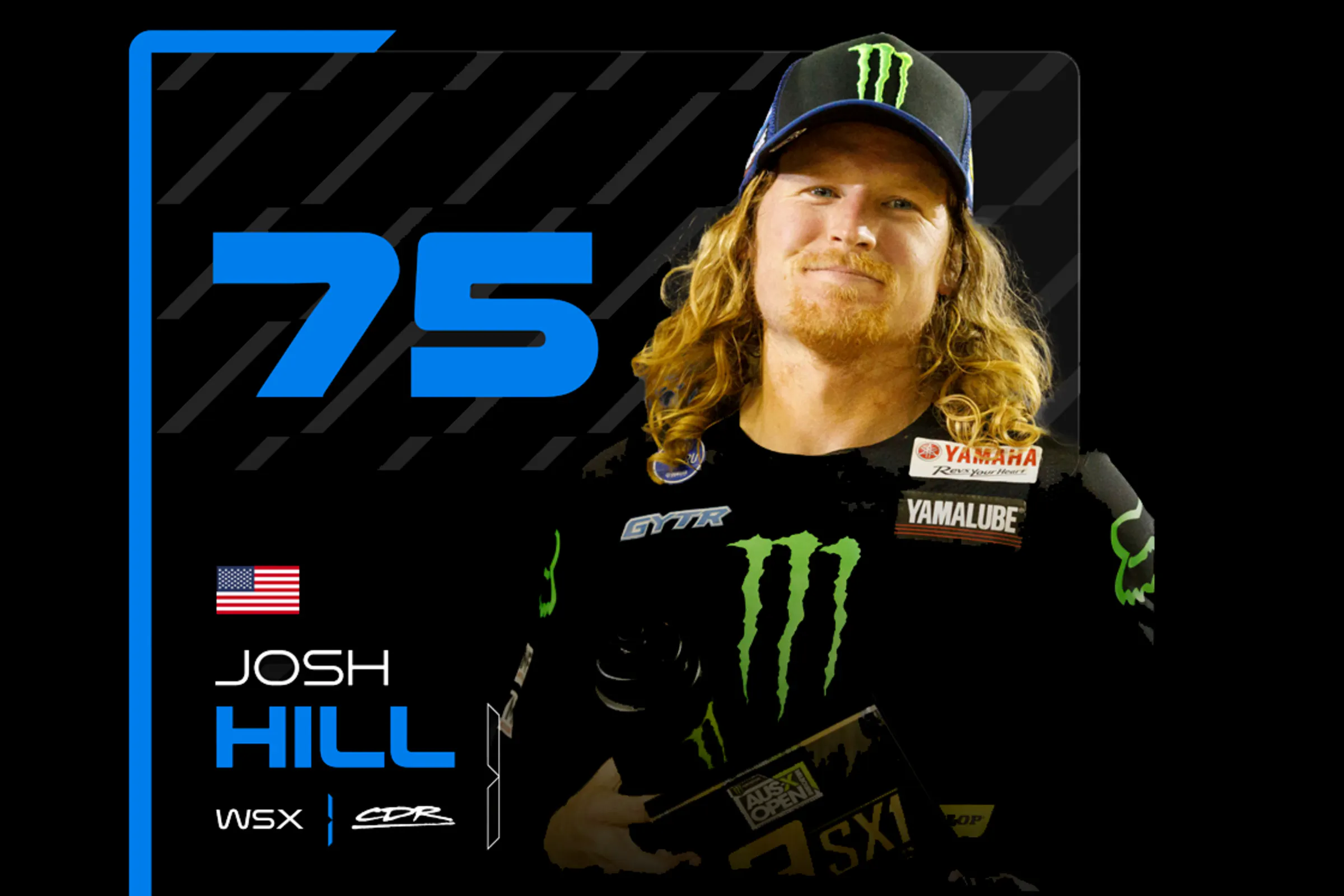 Josh Hill Announced As Fourth CDR Rider In FIM World Supercross Championship