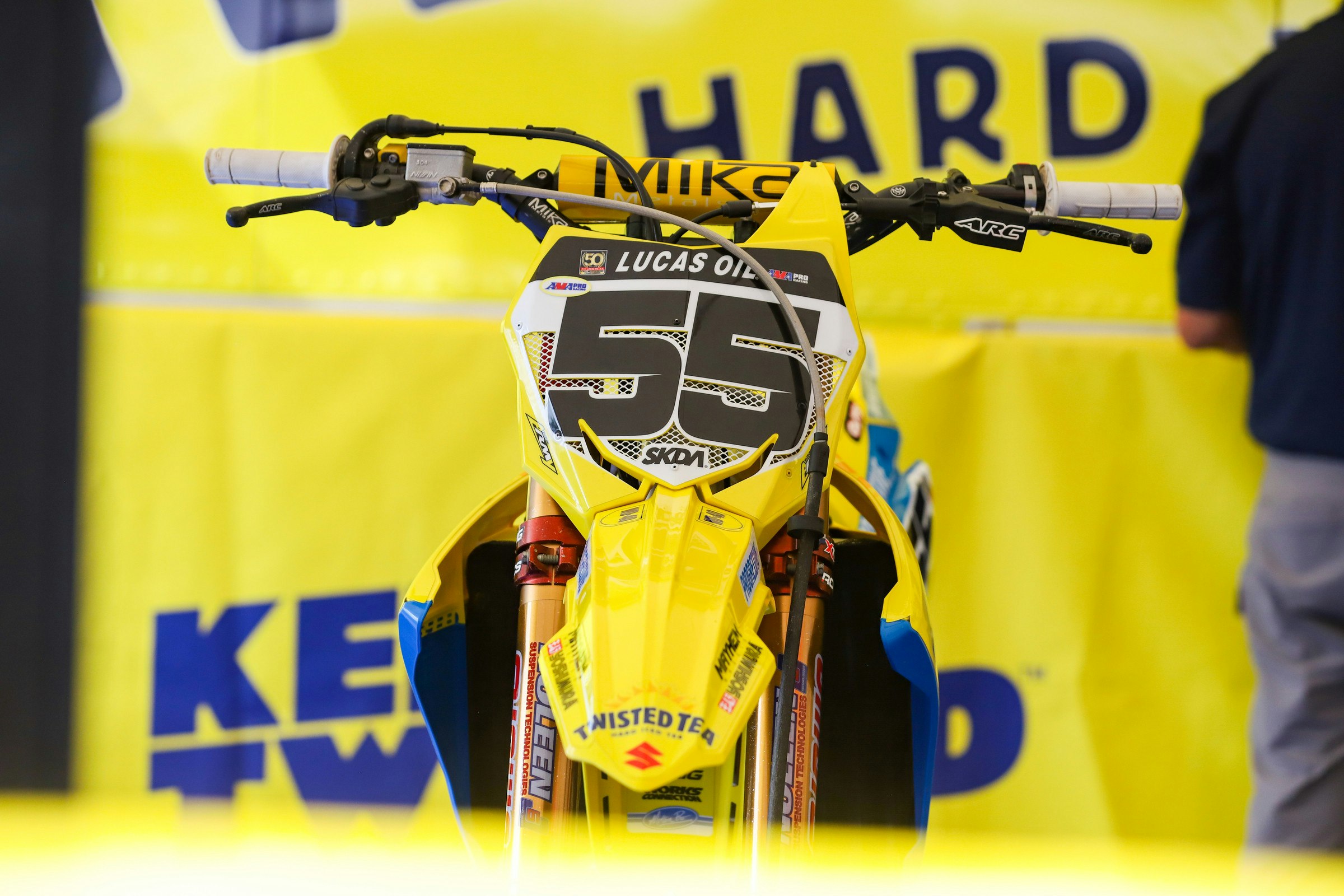 Justin Rodbell Signs with Twisted Tea Suzuki for Final 2 Pro Motocross Rounds