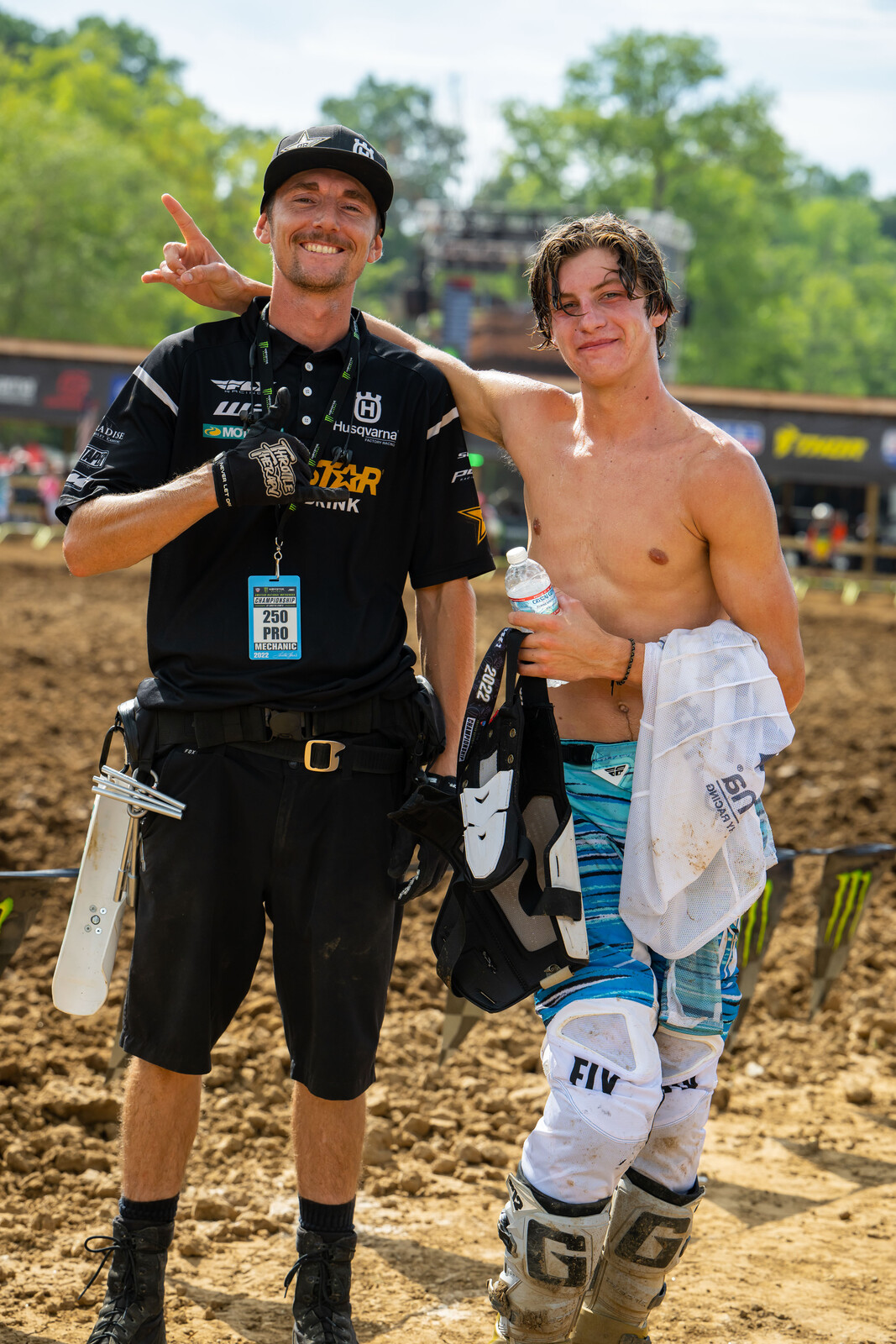 Talon Hawkins is trying to one-up his mechanic.