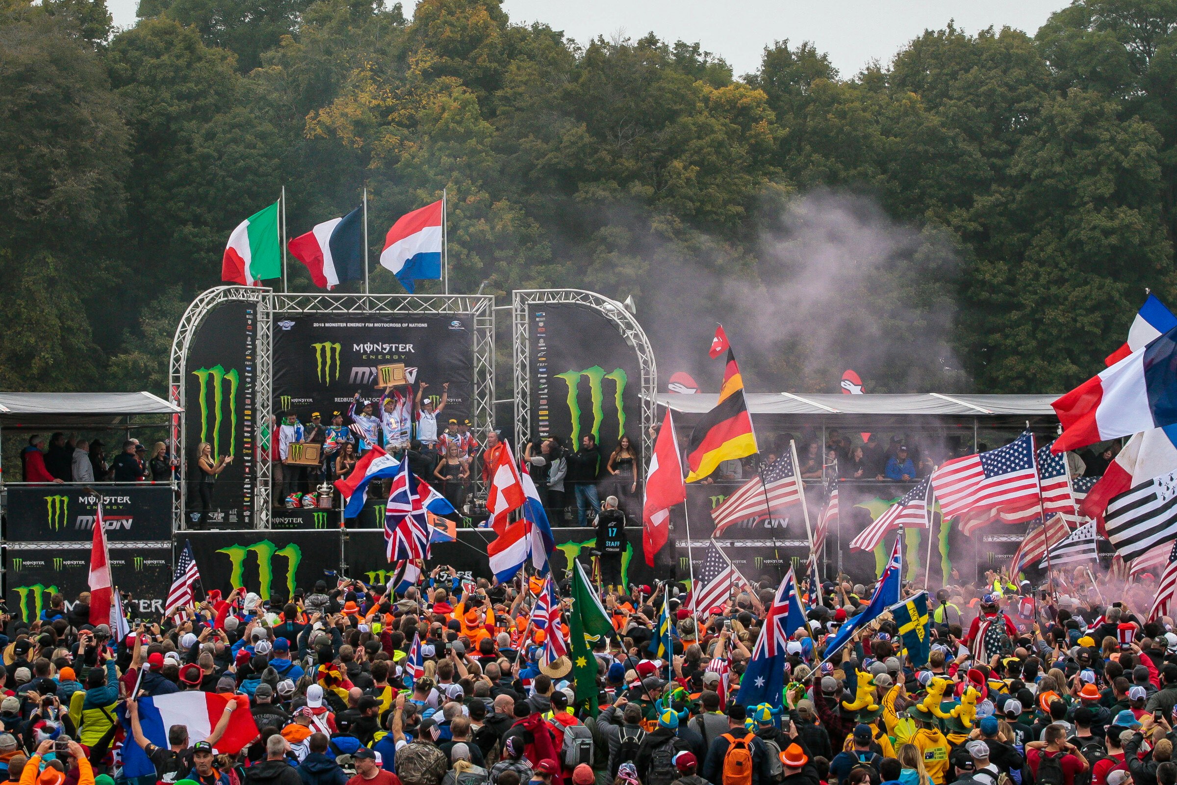 75th Monster Energy FIM Motocross of Nations Returns to Legendary RedBud This Weekend