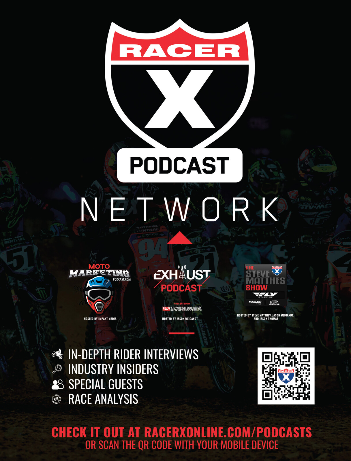 Advertisement: Racer X Podcast Network