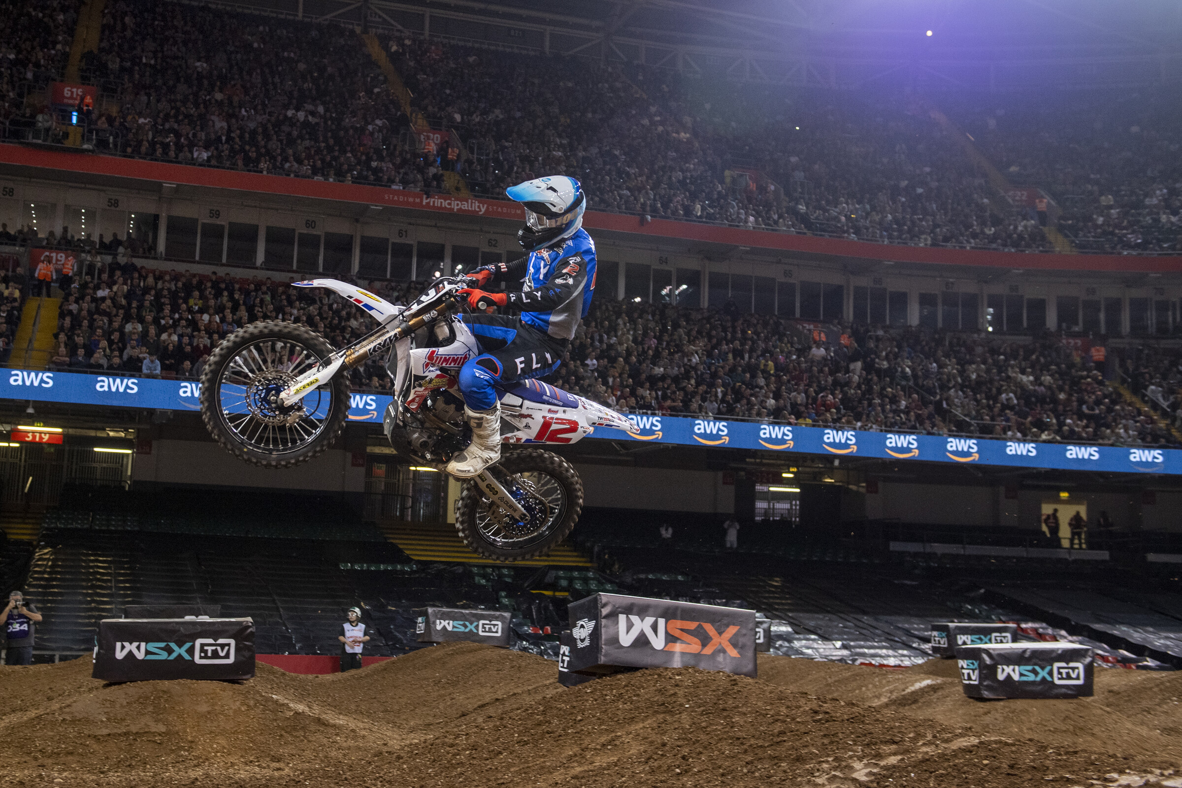 Shane McElrath won the SX2 overall.