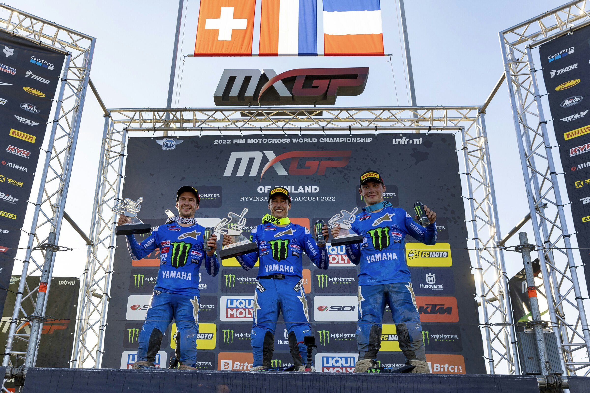 Yamaha Confirms MXGP Roster Unchanged for 2023