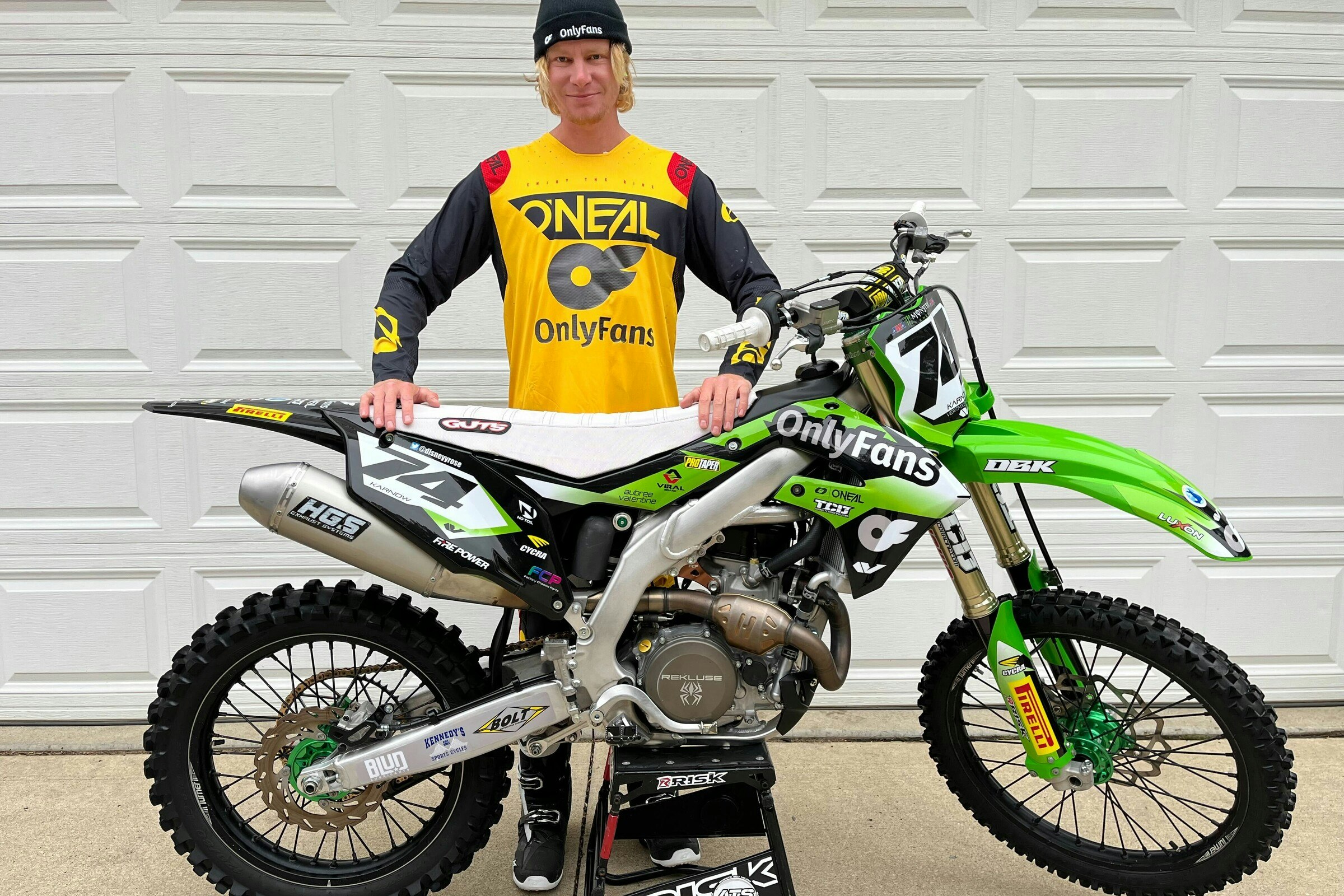 Logan Karnow Signs with OnlyFans as Title Sponsor for 2023