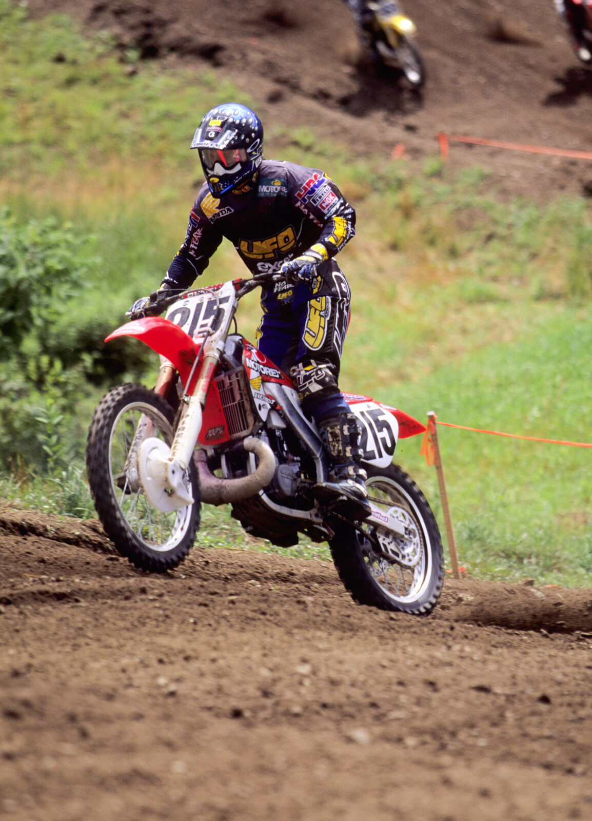 Stefan Everts on the 1997 CR250 at Unadilla.
