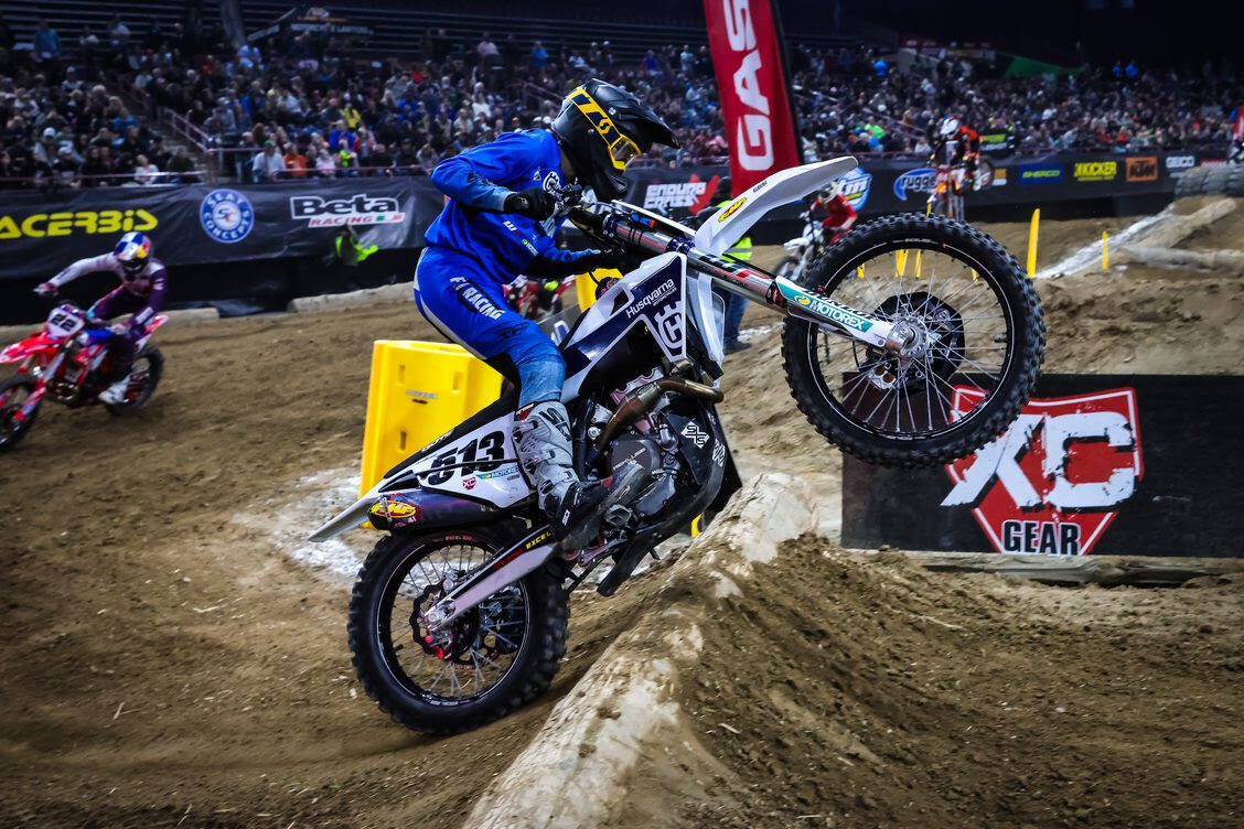 Ryder LeBlond finishes third overall in Round Five.