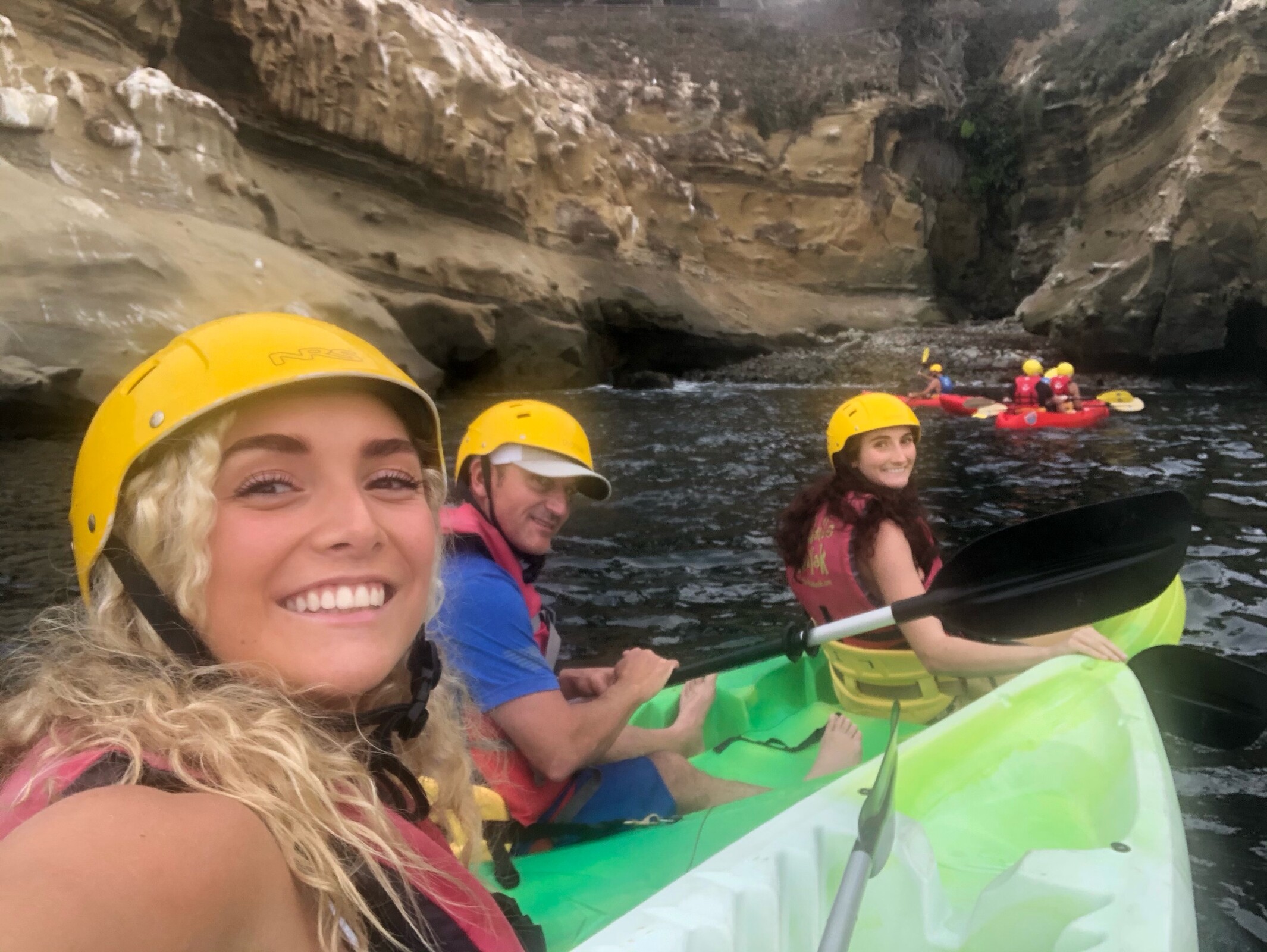 Todd DeHoop with his daughters.