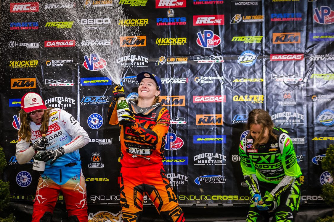 Shelby Turner makes history winning her sixth overall championship title in the EX Women’s Pro Class.
