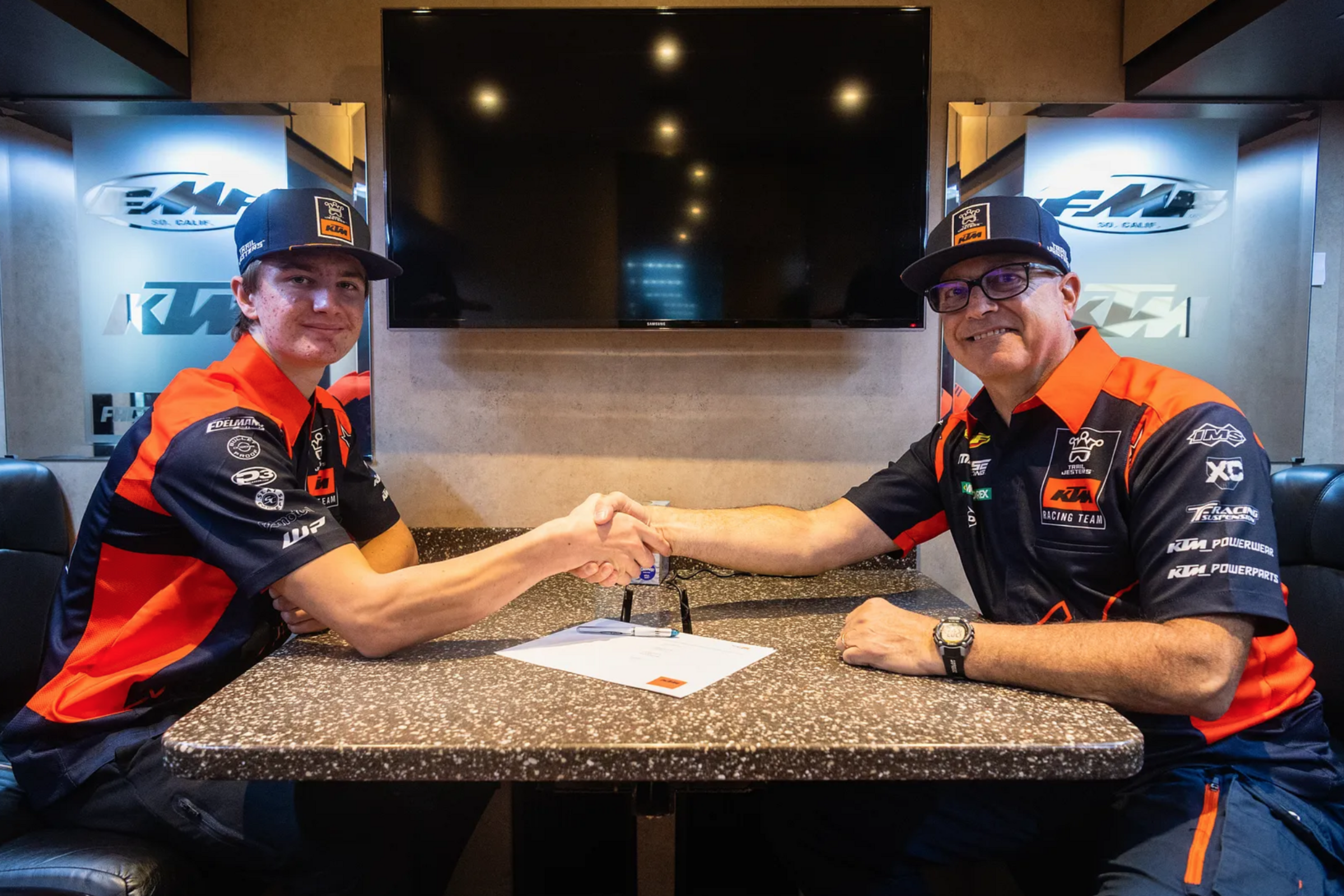 Grant Davis Signs with Trail Jesters KTM Racing