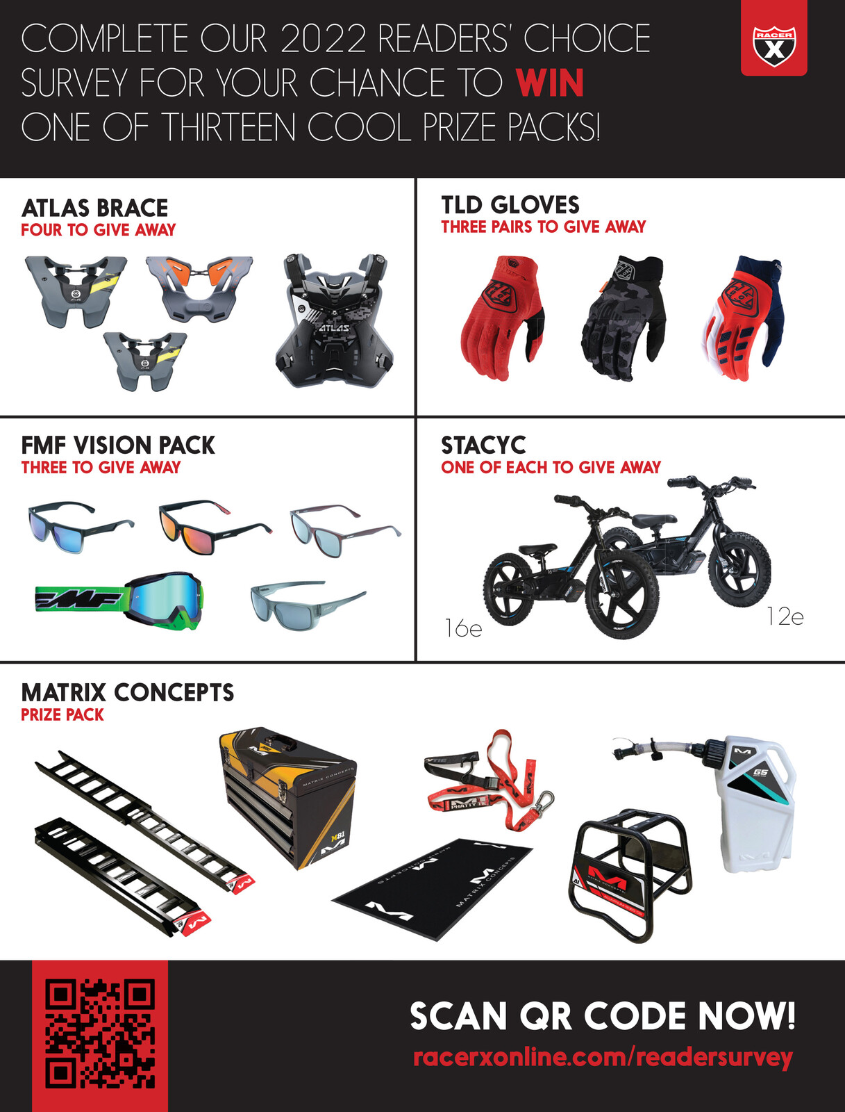 Advertisement: Racer X Readers' Choice Survey
