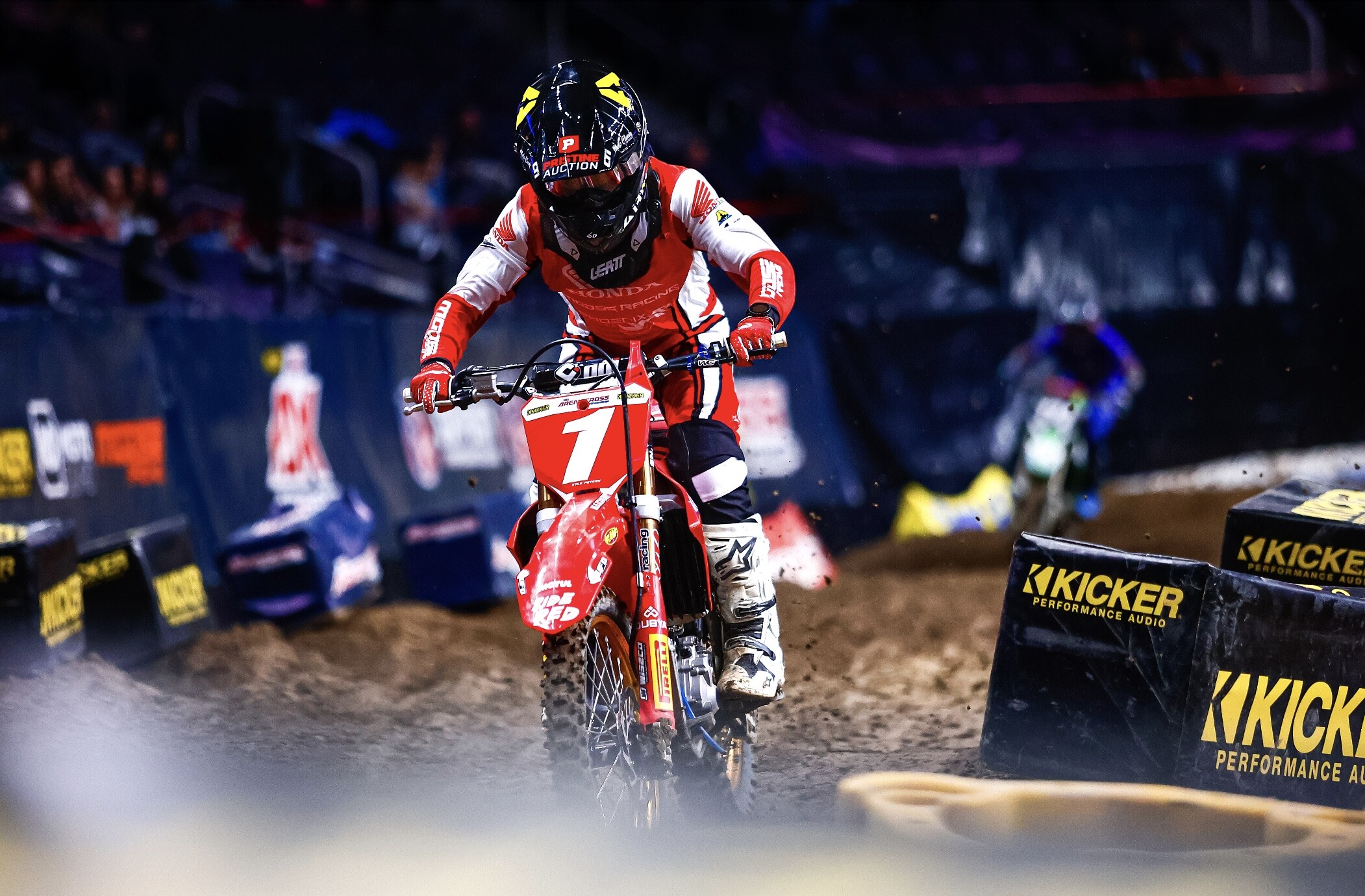 Defending series champion Kyle Peters is looking for another title.