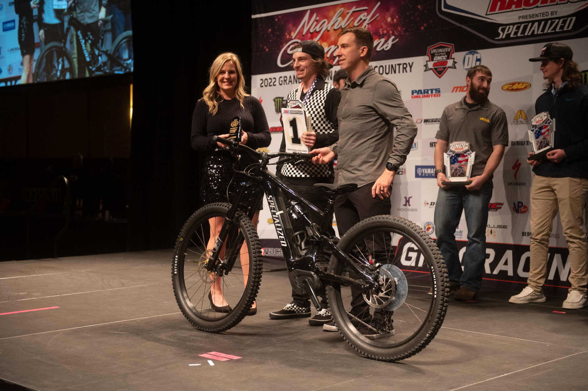 Jeremy LeDonne was awarded the Specialized Amateur ATV Rider of the Year award.